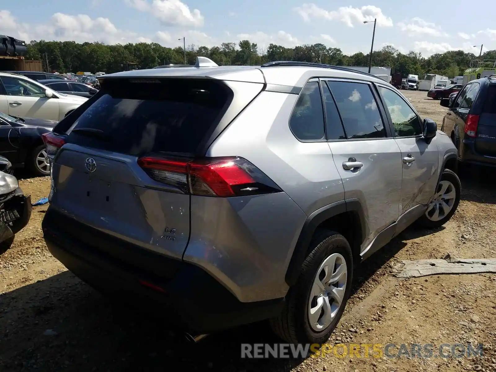 4 Photograph of a damaged car JTMF1RFV1KD004911 TOYOTA RAV4 2019