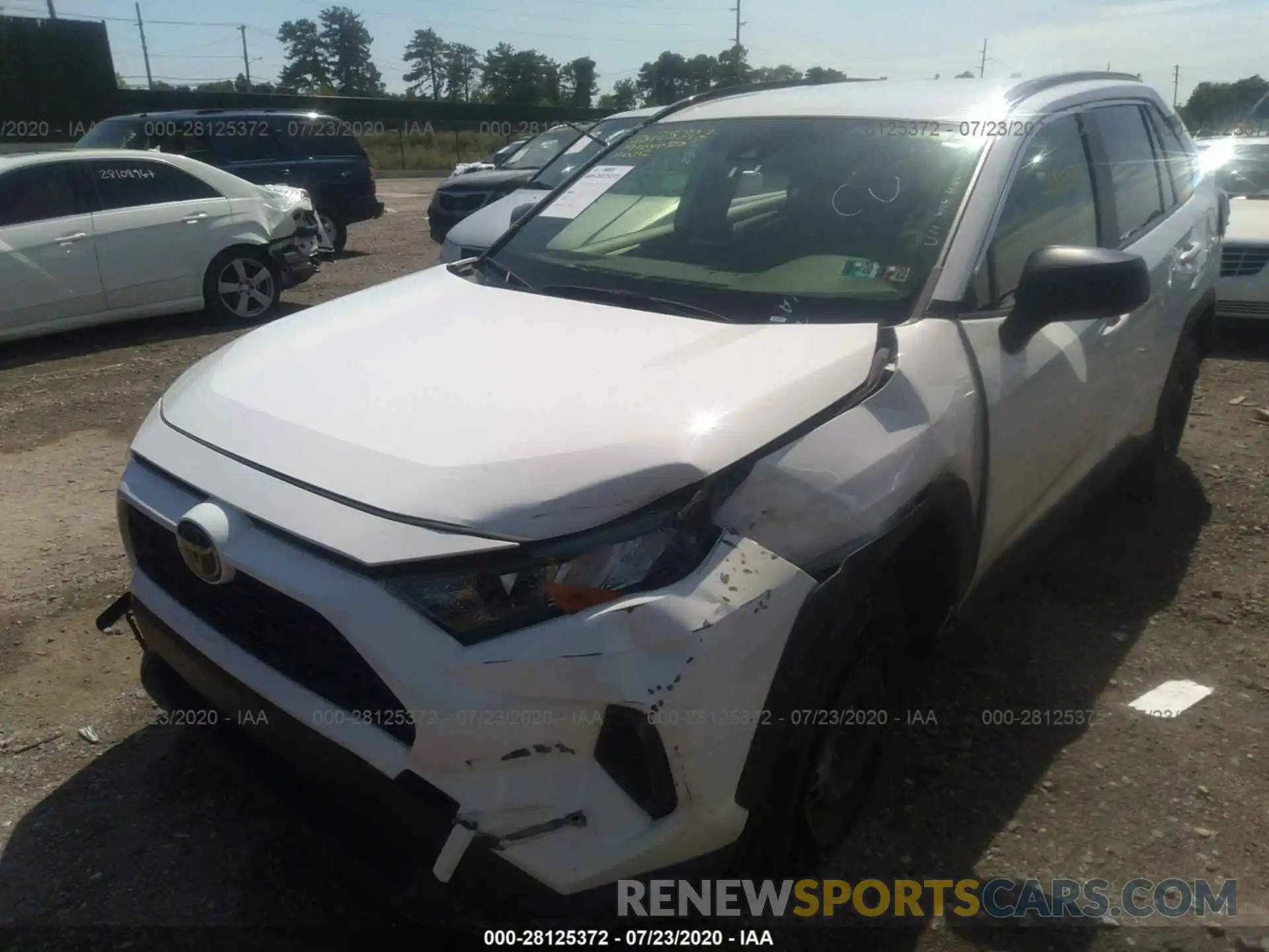 6 Photograph of a damaged car JTMF1RFV1KD007257 TOYOTA RAV4 2019