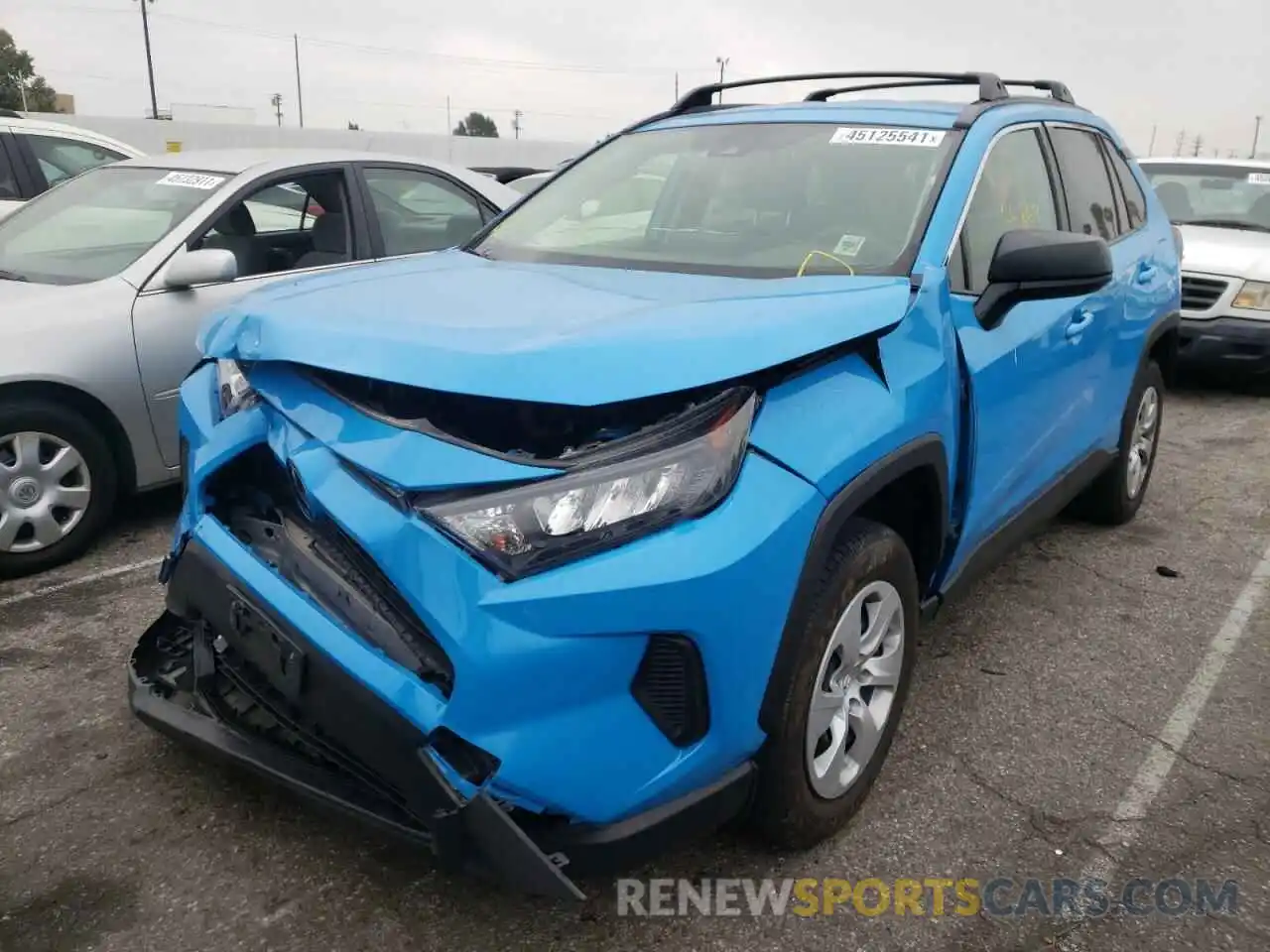 2 Фотография поврежденного автомобиля JTMF1RFV1KD022969 TOYOTA RAV4 2019