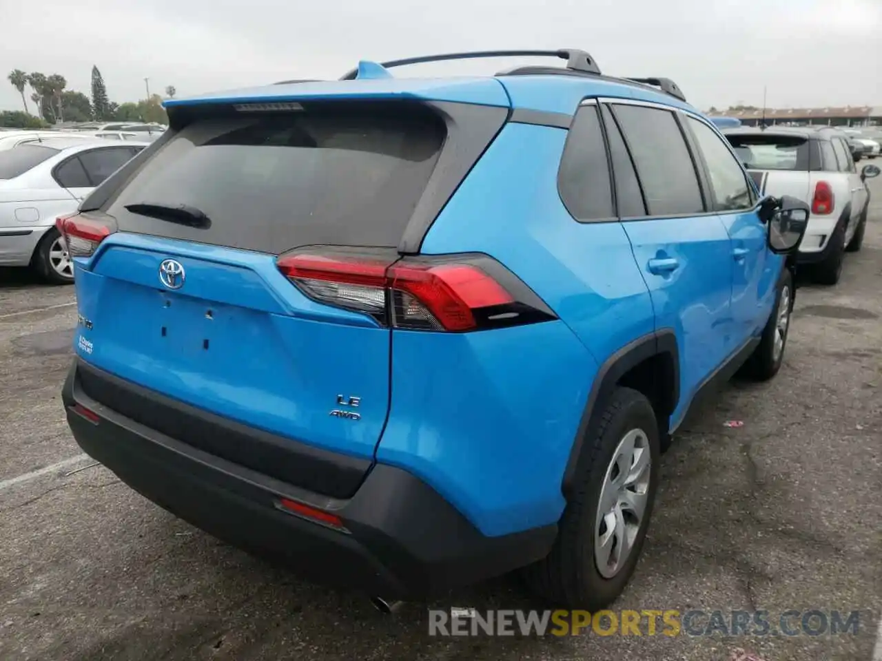 4 Фотография поврежденного автомобиля JTMF1RFV1KD022969 TOYOTA RAV4 2019