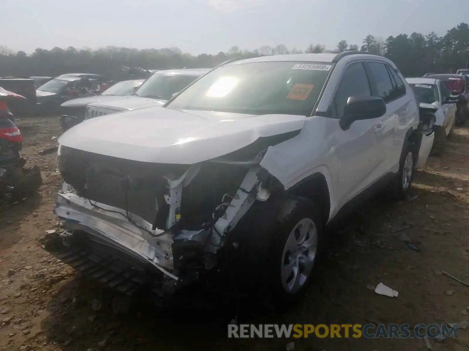 2 Photograph of a damaged car JTMF1RFV1KD027802 TOYOTA RAV4 2019