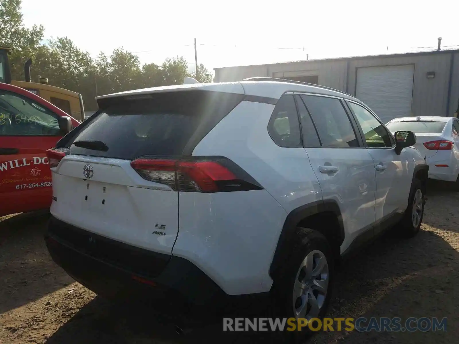 4 Photograph of a damaged car JTMF1RFV1KD503188 TOYOTA RAV4 2019