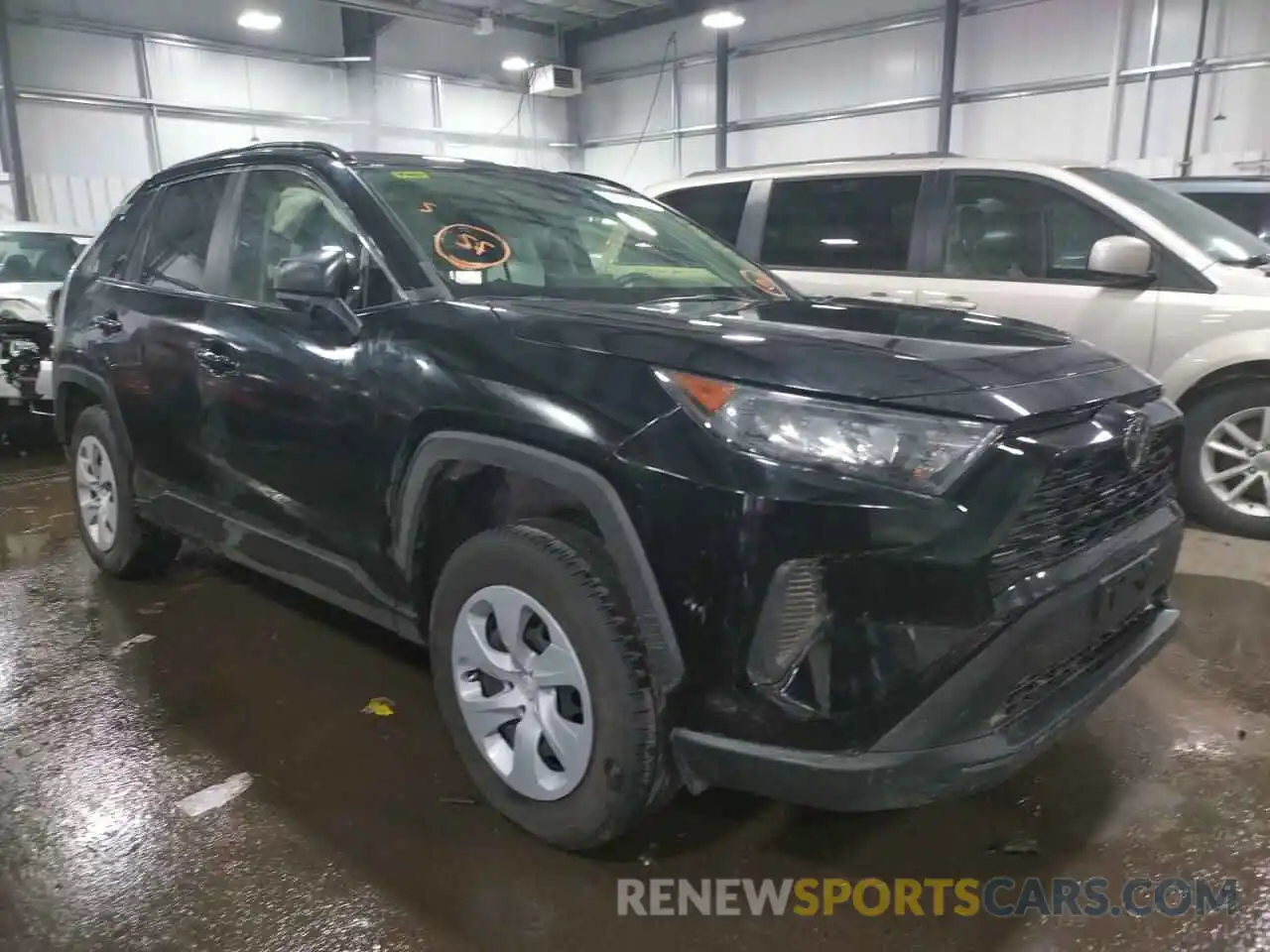 1 Photograph of a damaged car JTMF1RFV1KD517320 TOYOTA RAV4 2019