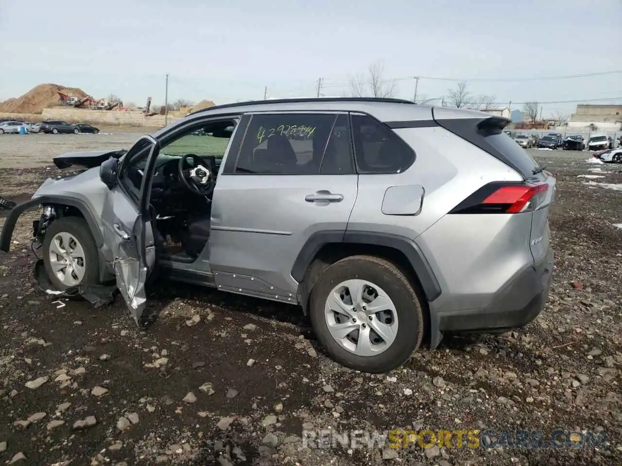 2 Photograph of a damaged car JTMF1RFV1KJ006577 TOYOTA RAV4 2019