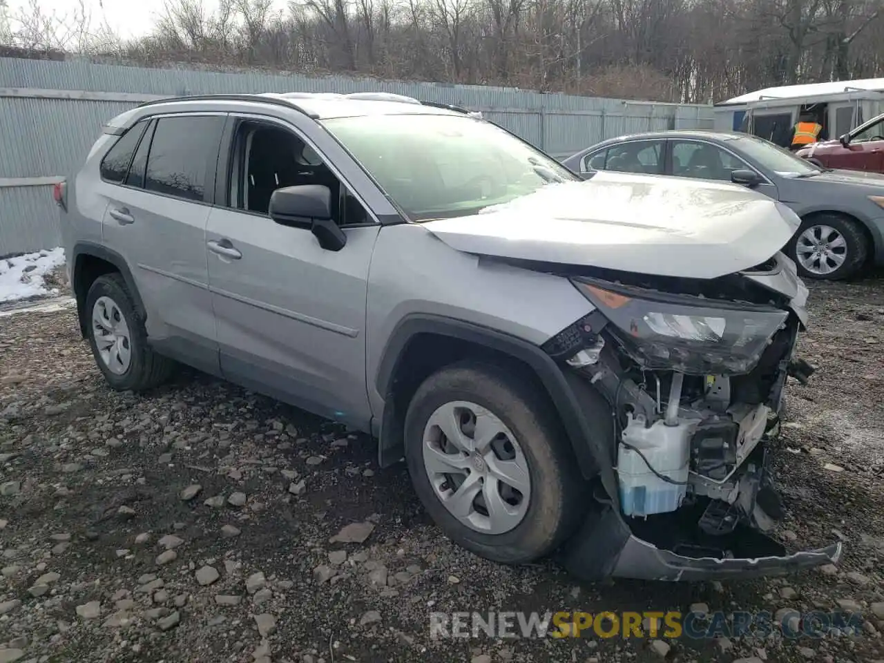 4 Photograph of a damaged car JTMF1RFV1KJ006577 TOYOTA RAV4 2019