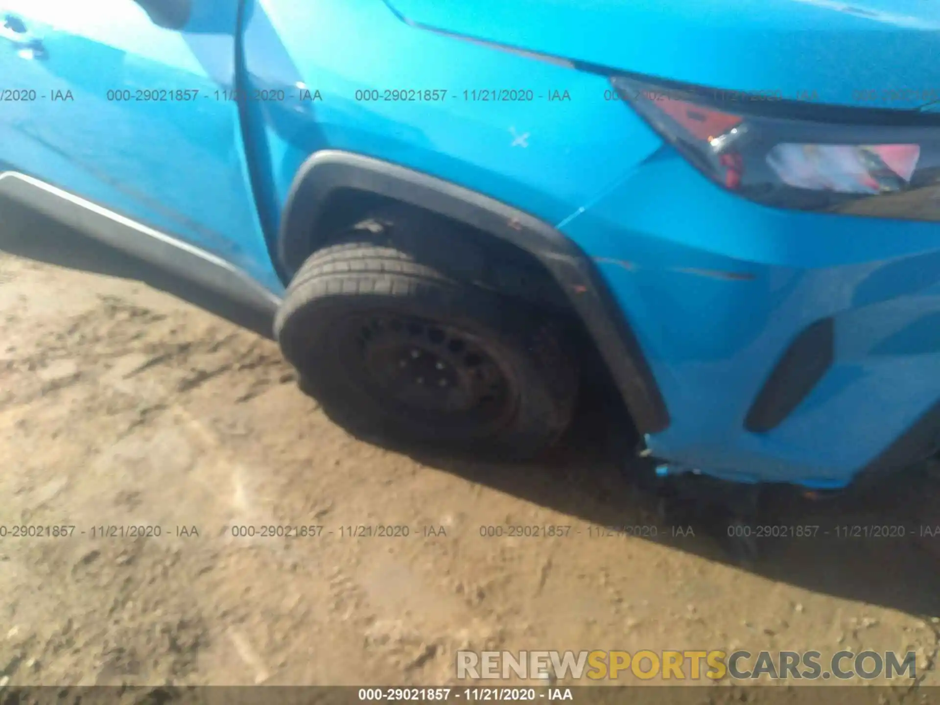 6 Photograph of a damaged car JTMF1RFV1KJ011035 TOYOTA RAV4 2019