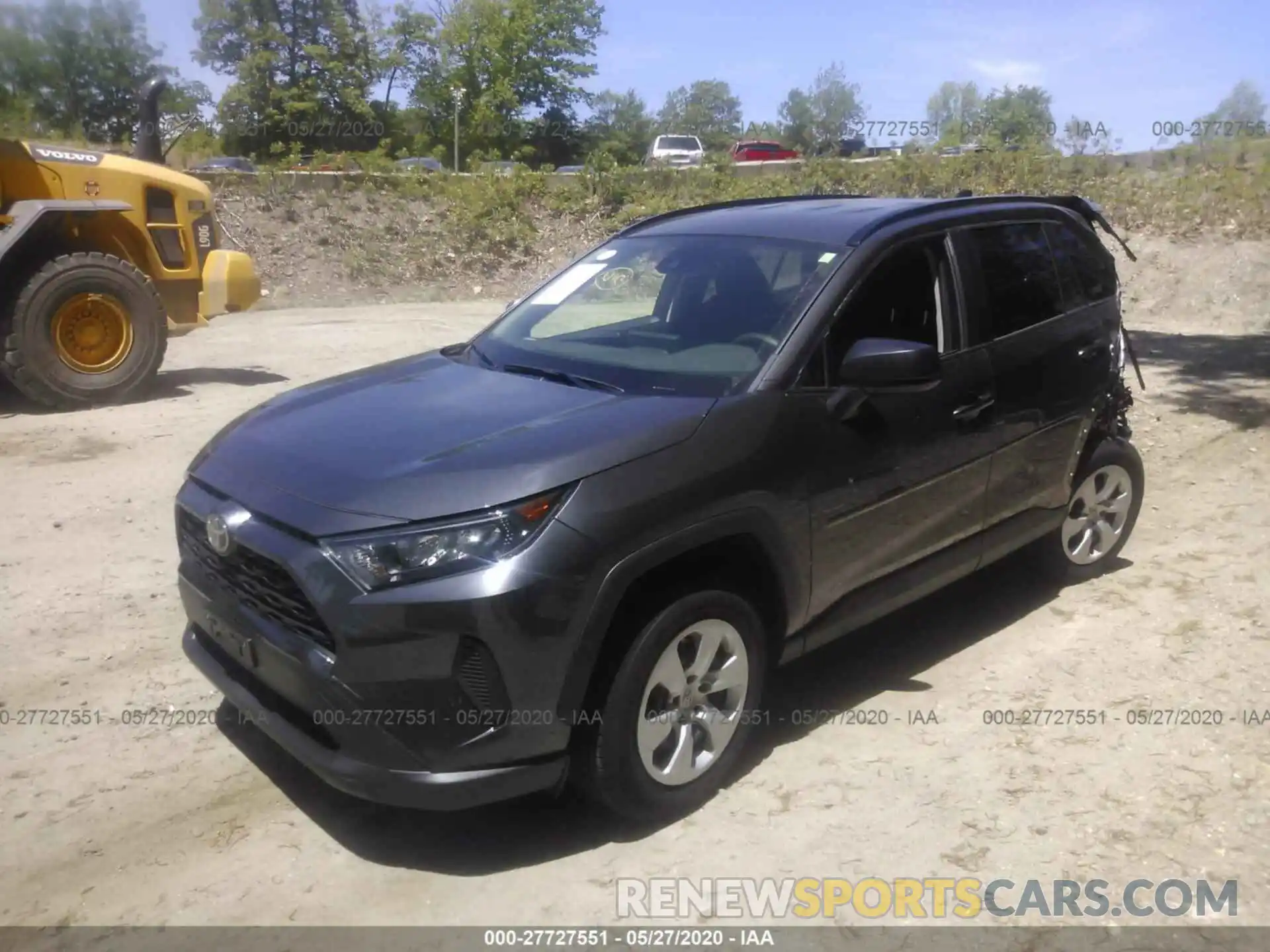 2 Photograph of a damaged car JTMF1RFV1KJ012041 TOYOTA RAV4 2019