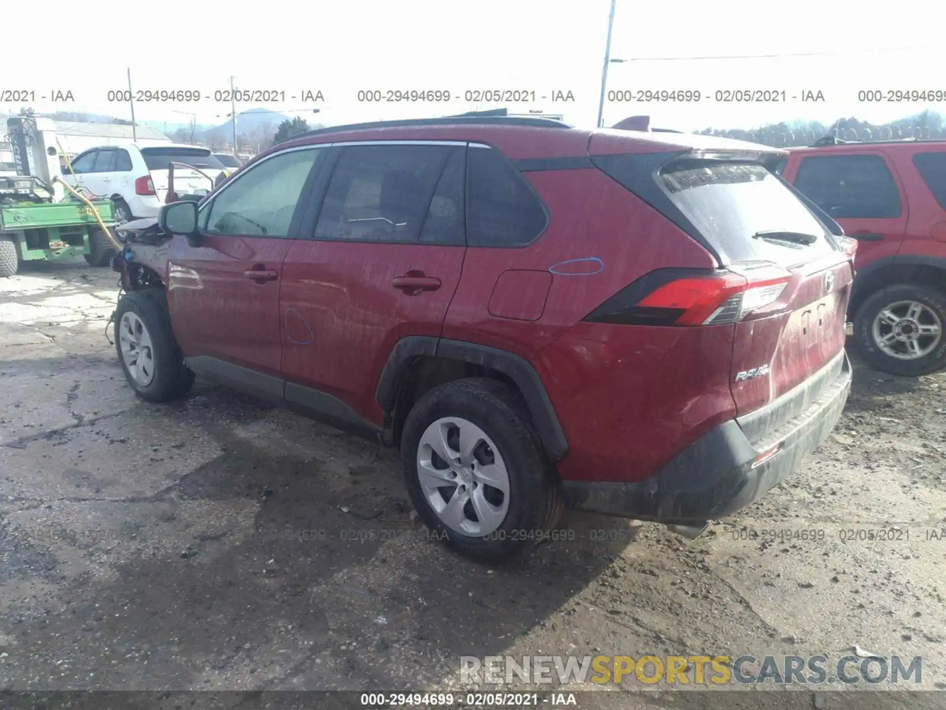 3 Photograph of a damaged car JTMF1RFV1KJ016283 TOYOTA RAV4 2019