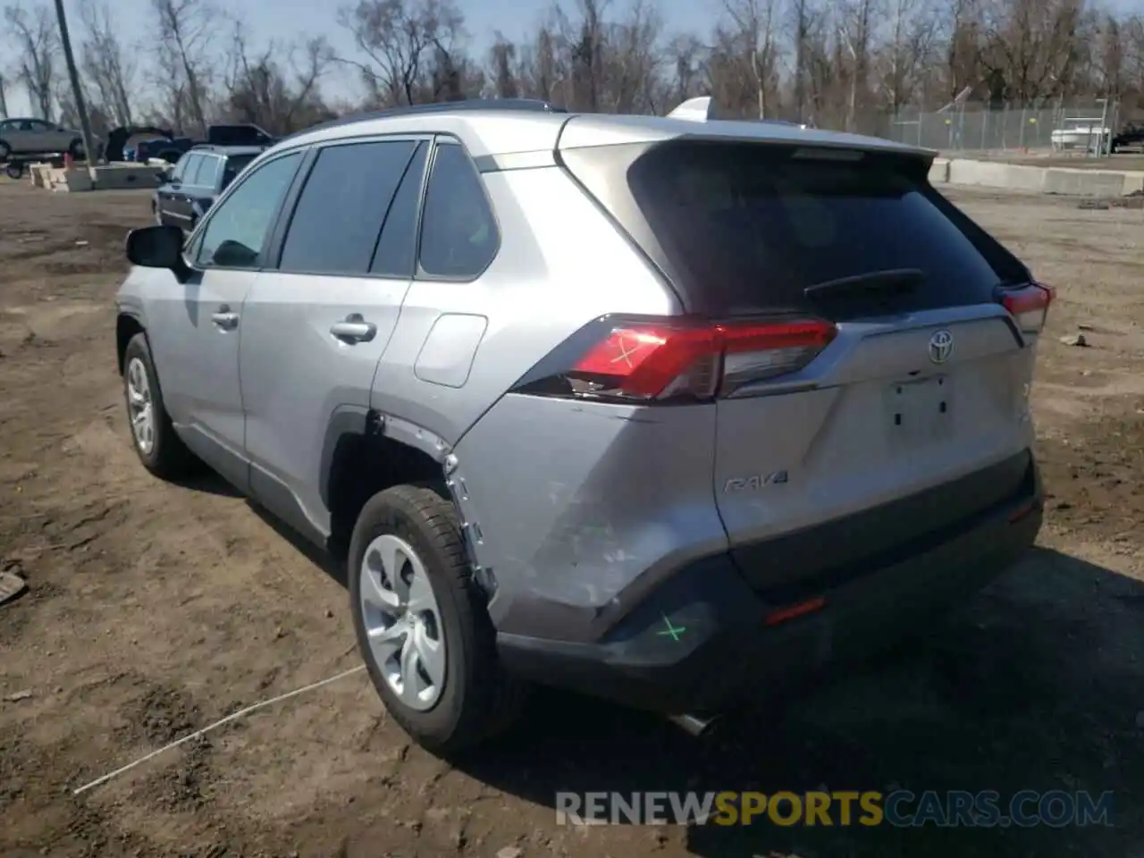 3 Фотография поврежденного автомобиля JTMF1RFV2KD003752 TOYOTA RAV4 2019