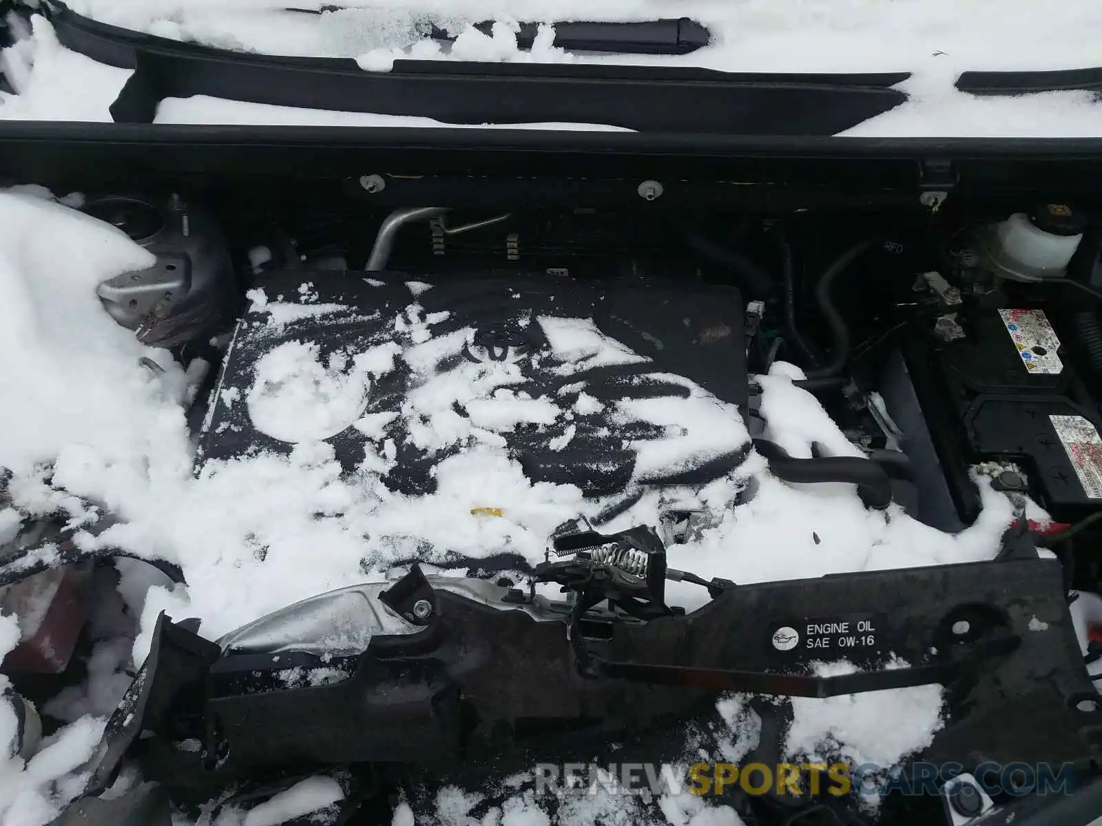 7 Photograph of a damaged car JTMF1RFV2KD005758 TOYOTA RAV4 2019