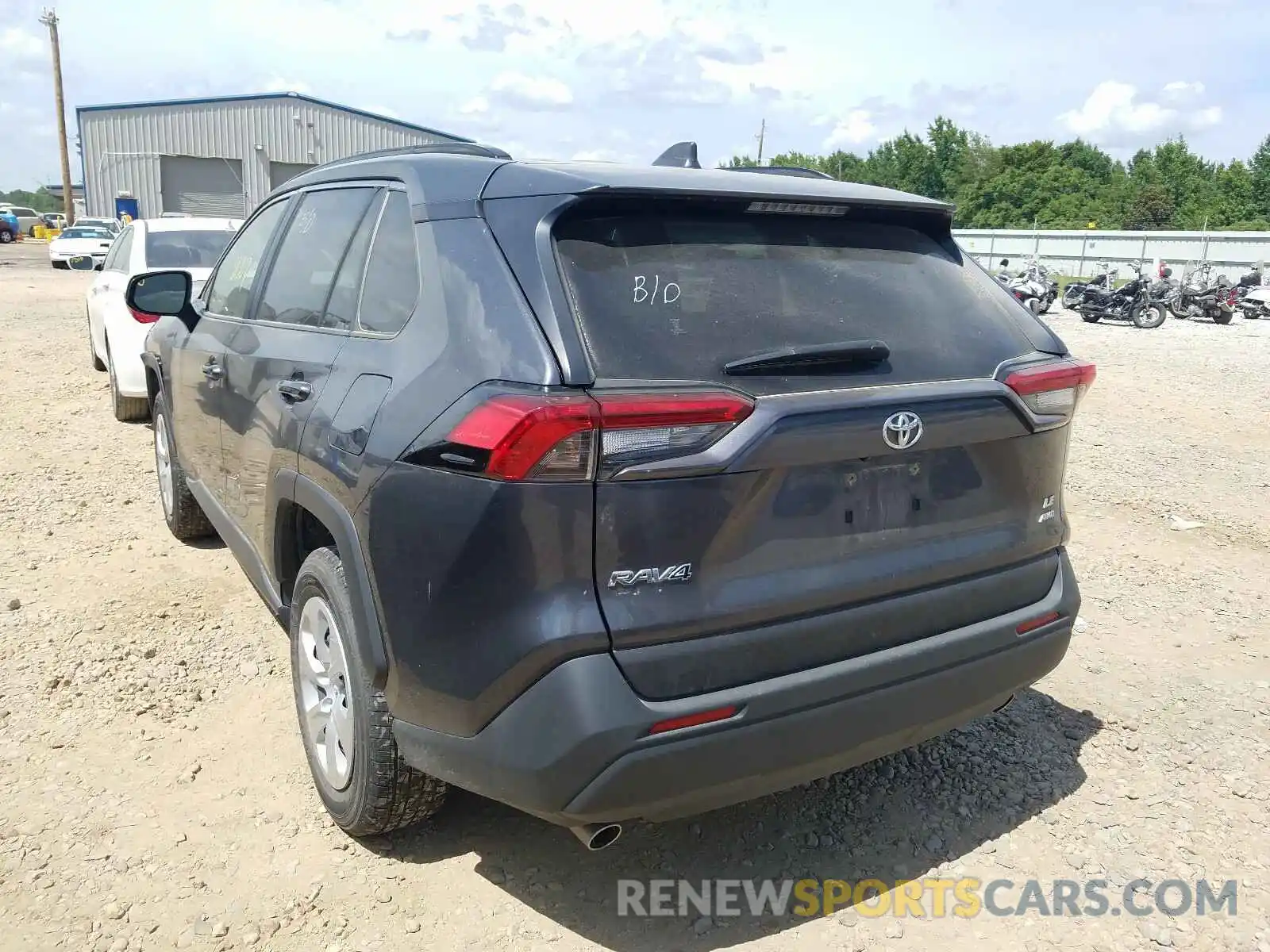 3 Photograph of a damaged car JTMF1RFV2KD006134 TOYOTA RAV4 2019