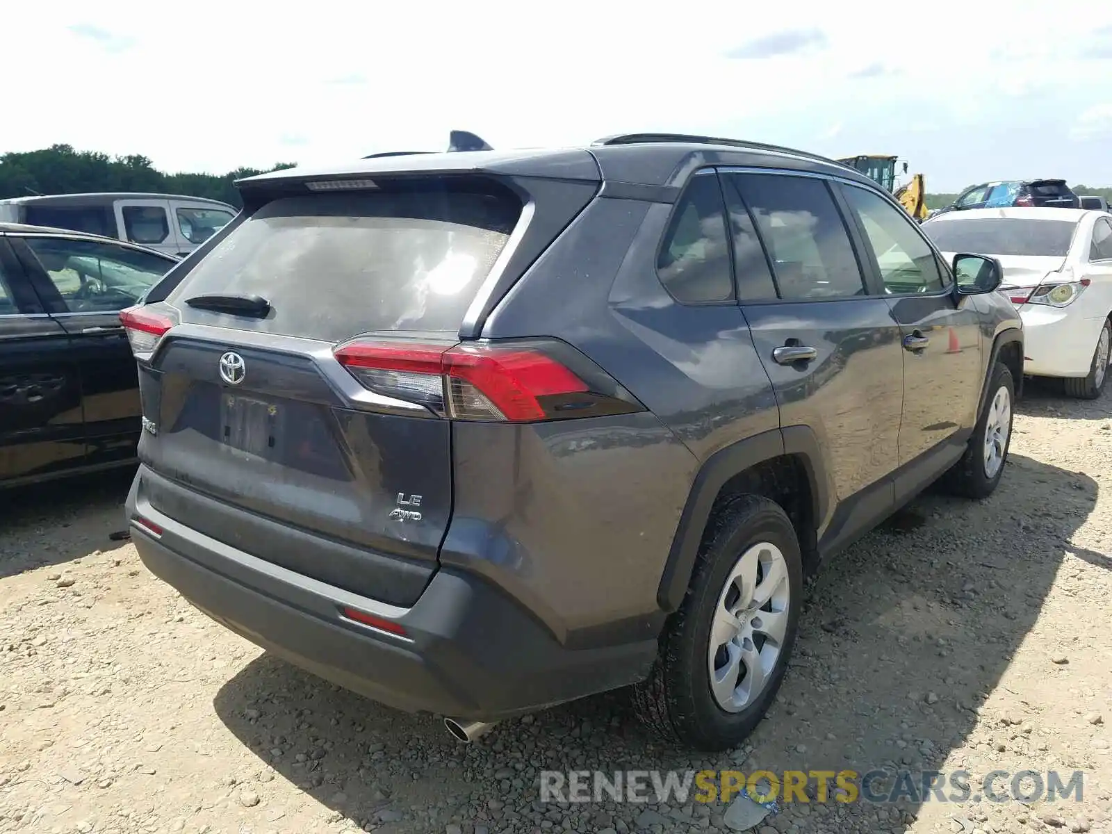 4 Photograph of a damaged car JTMF1RFV2KD006134 TOYOTA RAV4 2019