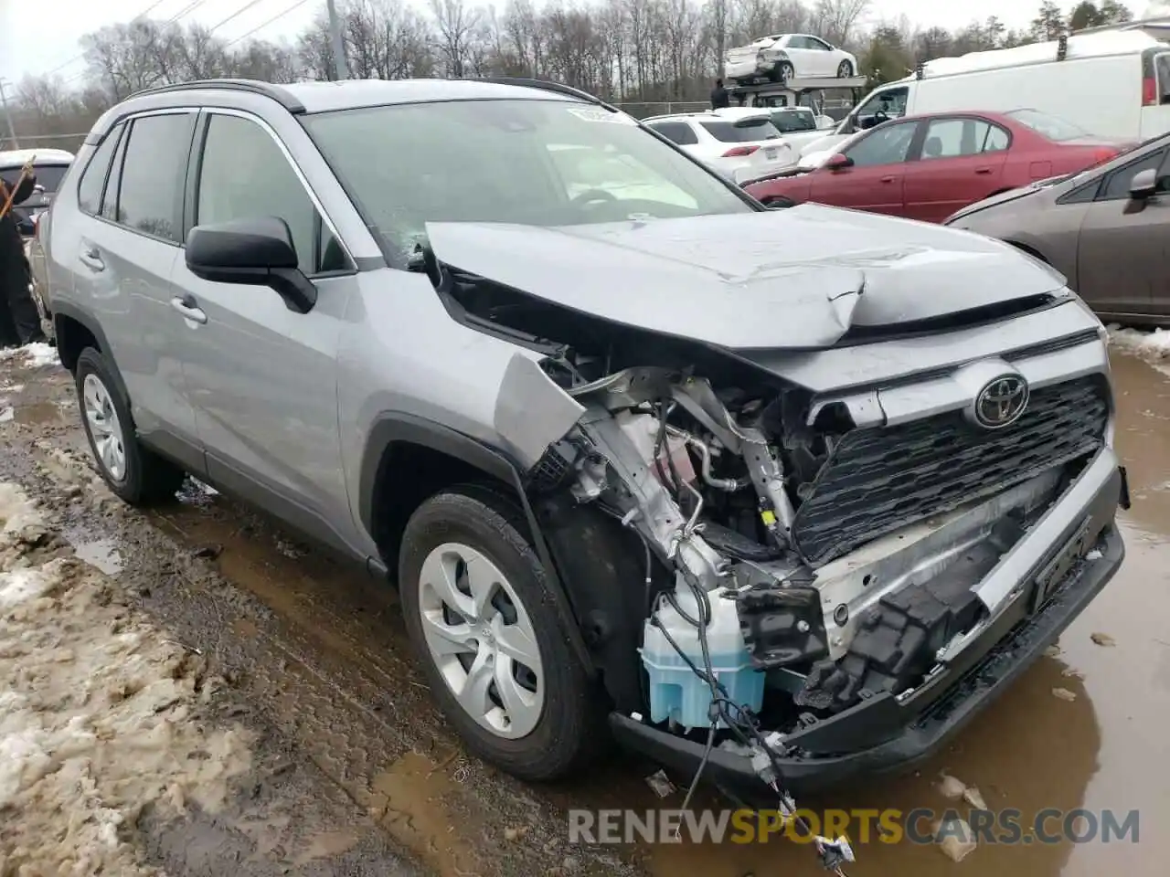 1 Photograph of a damaged car JTMF1RFV2KD006960 TOYOTA RAV4 2019