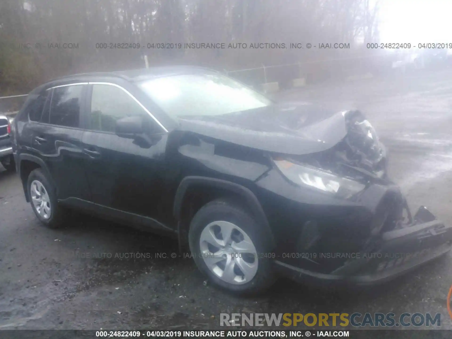 1 Photograph of a damaged car JTMF1RFV2KD009034 TOYOTA RAV4 2019