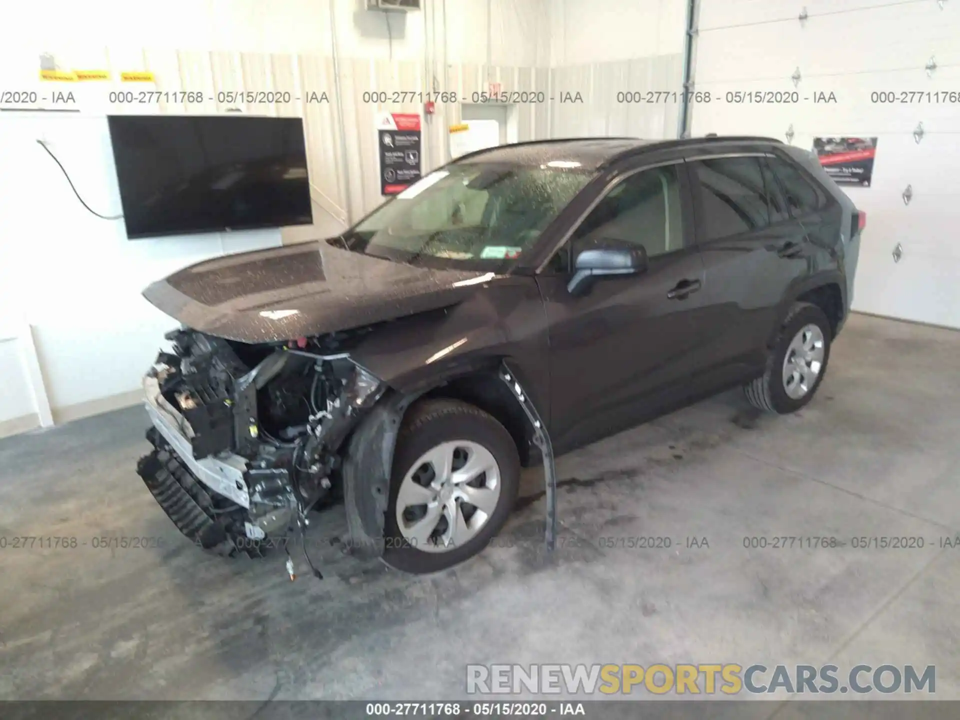 2 Photograph of a damaged car JTMF1RFV2KD009079 TOYOTA RAV4 2019