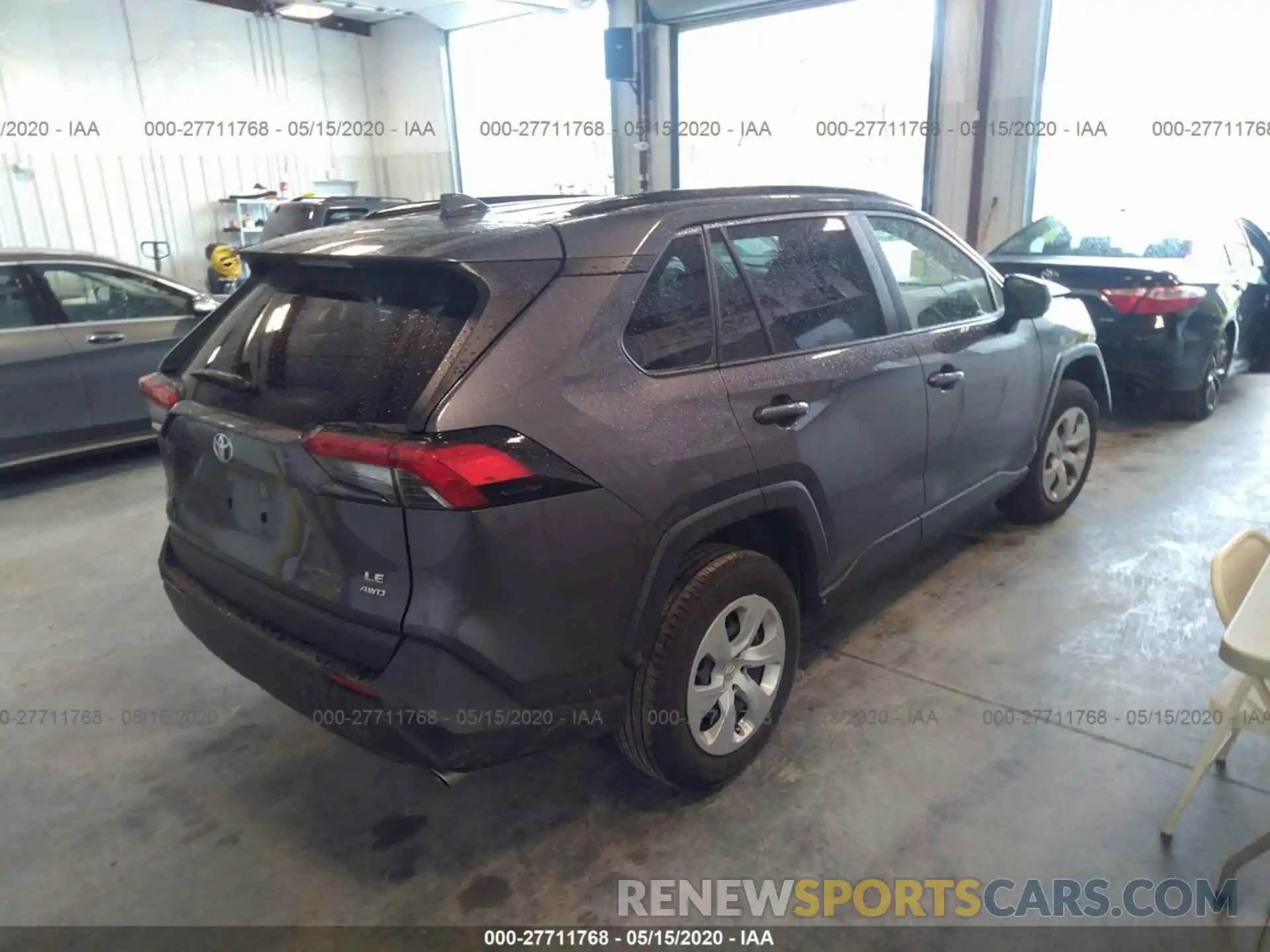 4 Photograph of a damaged car JTMF1RFV2KD009079 TOYOTA RAV4 2019