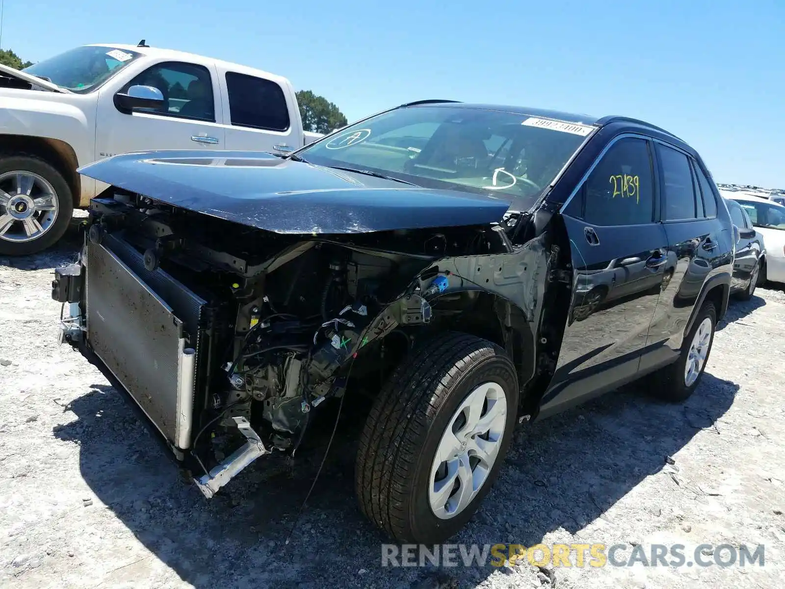 2 Photograph of a damaged car JTMF1RFV2KD026173 TOYOTA RAV4 2019