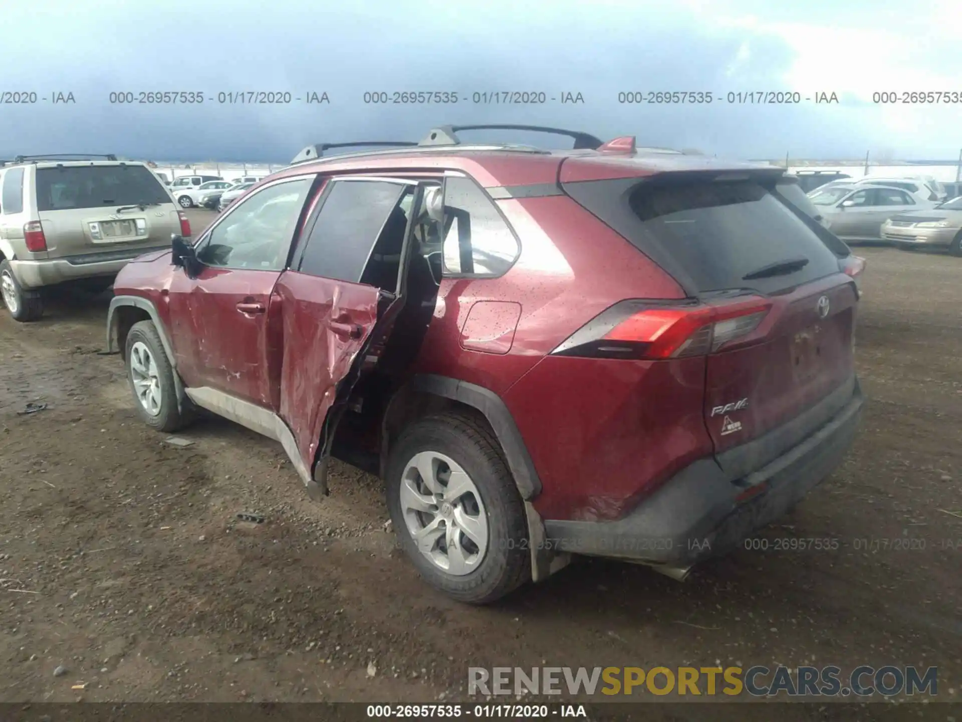 3 Photograph of a damaged car JTMF1RFV2KD029641 TOYOTA RAV4 2019