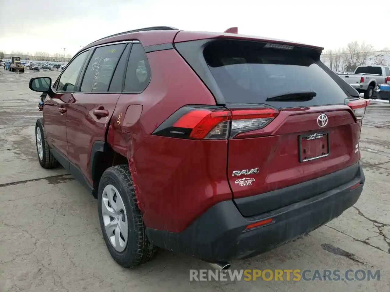 3 Photograph of a damaged car JTMF1RFV2KD030224 TOYOTA RAV4 2019