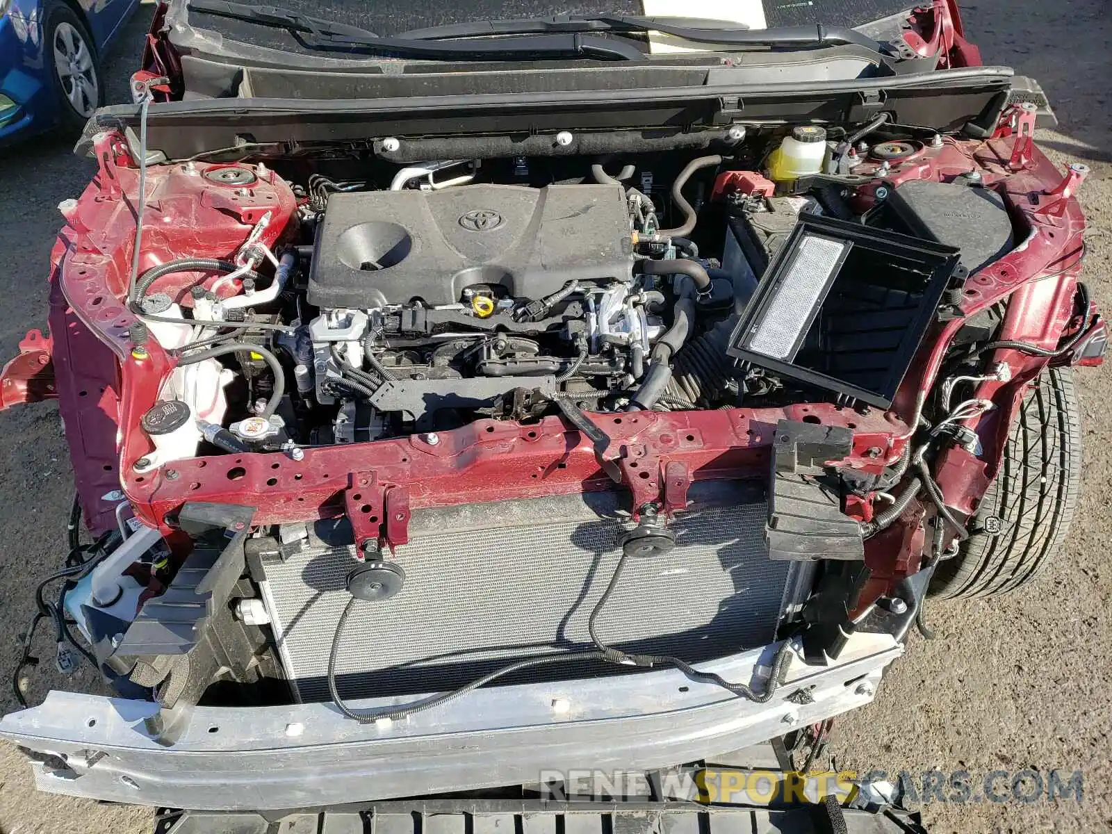 7 Photograph of a damaged car JTMF1RFV2KD033091 TOYOTA RAV4 2019