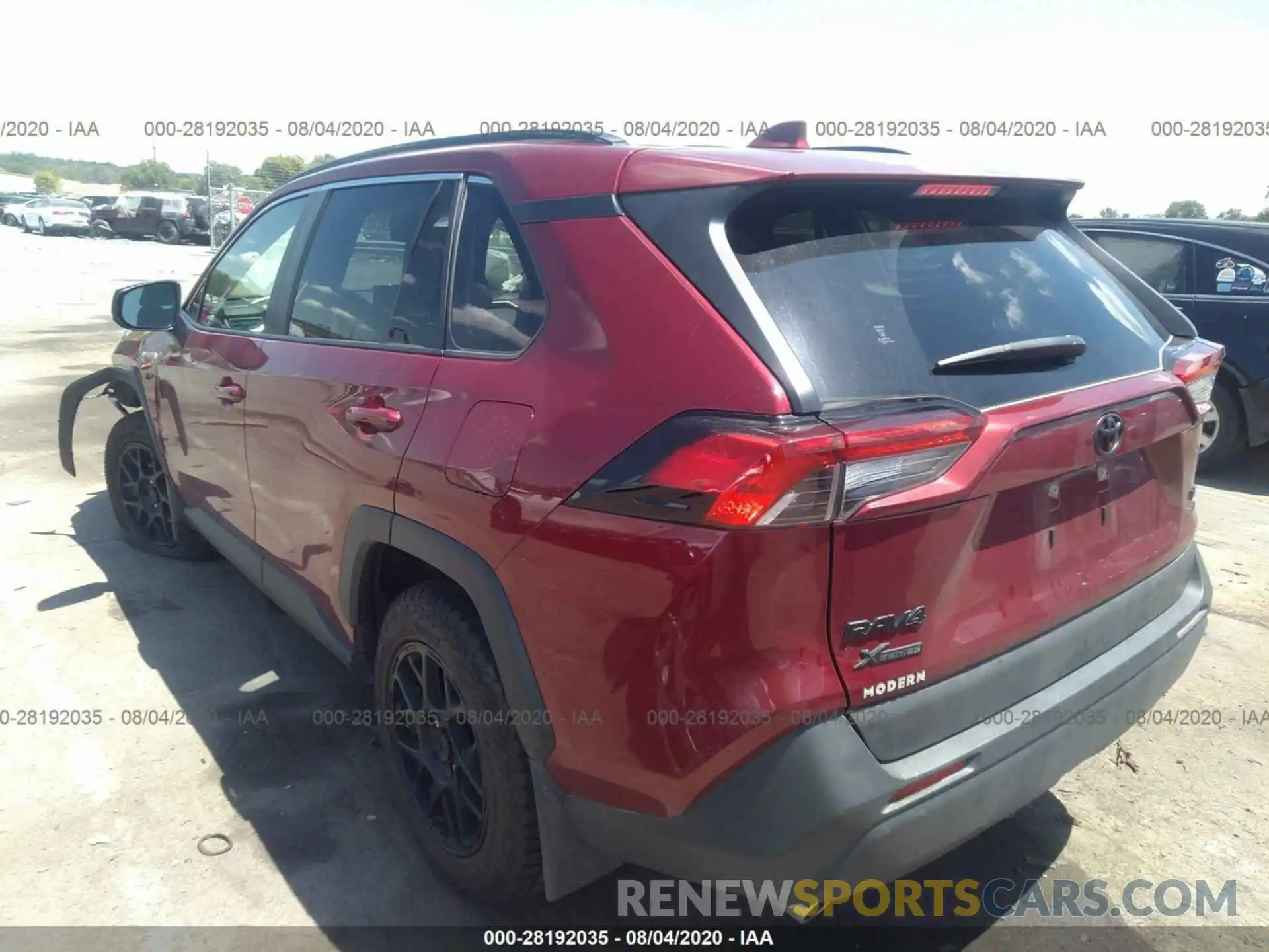 3 Фотография поврежденного автомобиля JTMF1RFV2KD041885 TOYOTA RAV4 2019