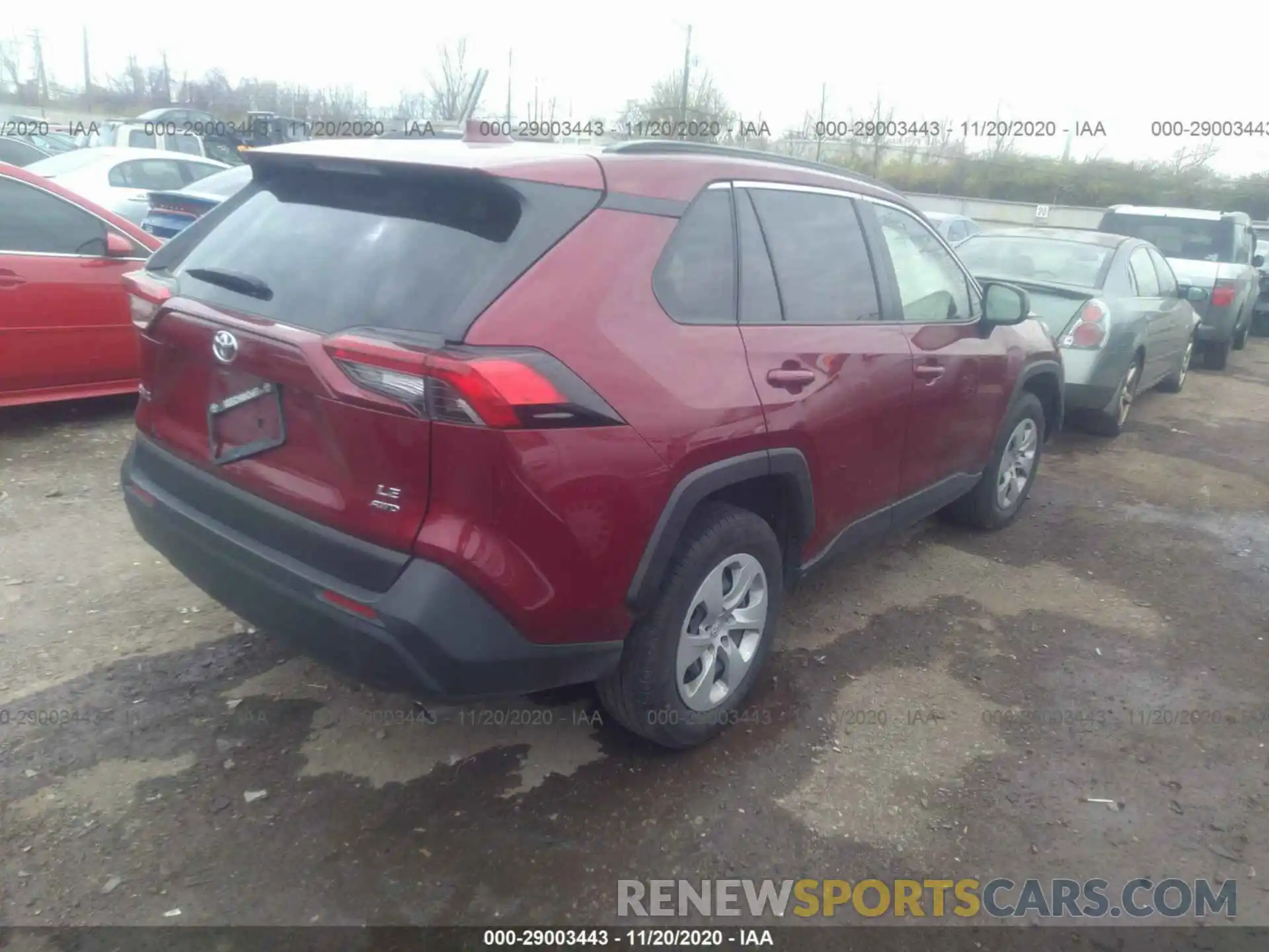 4 Фотография поврежденного автомобиля JTMF1RFV2KD046892 TOYOTA RAV4 2019