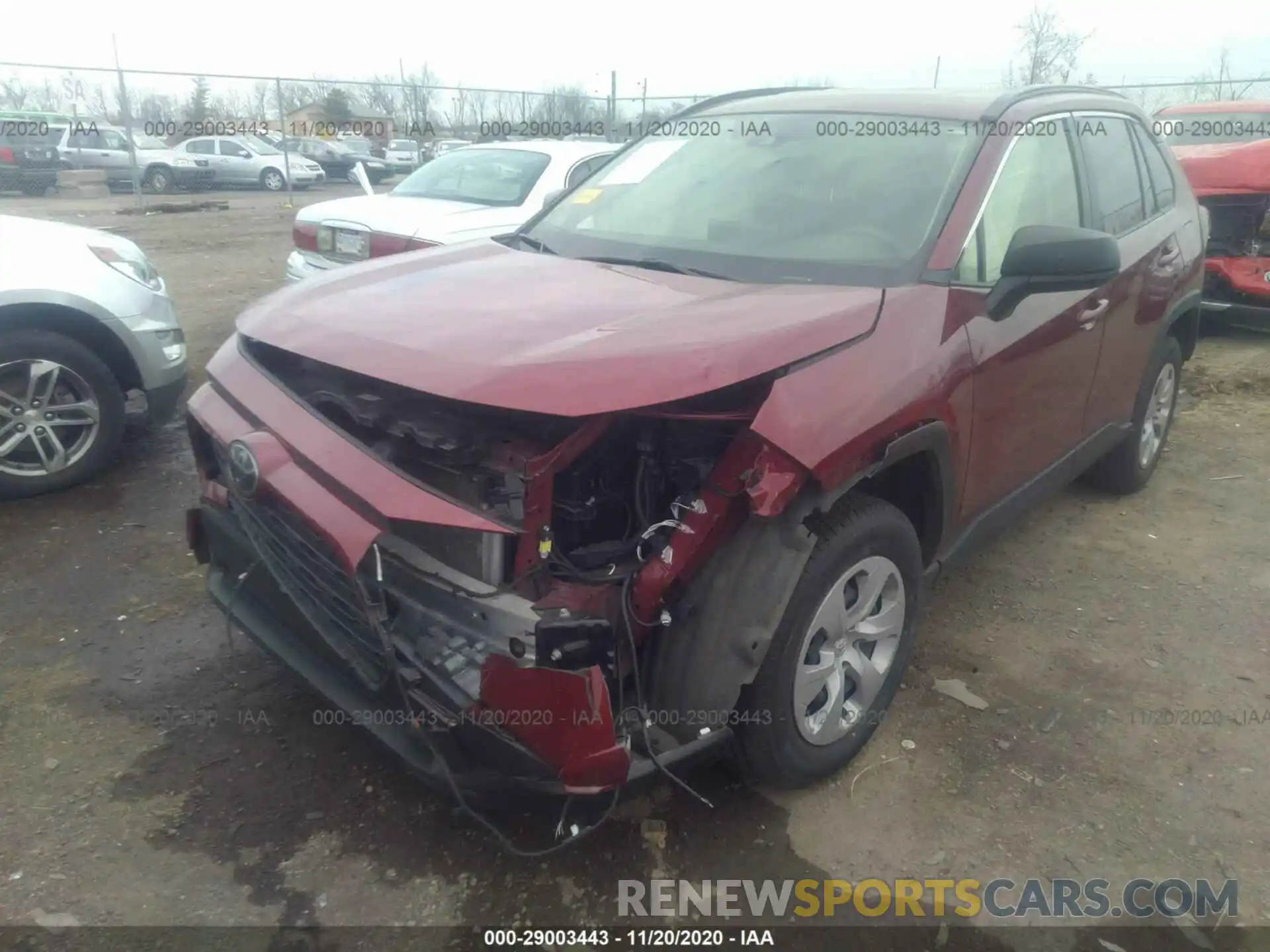 6 Photograph of a damaged car JTMF1RFV2KD046892 TOYOTA RAV4 2019