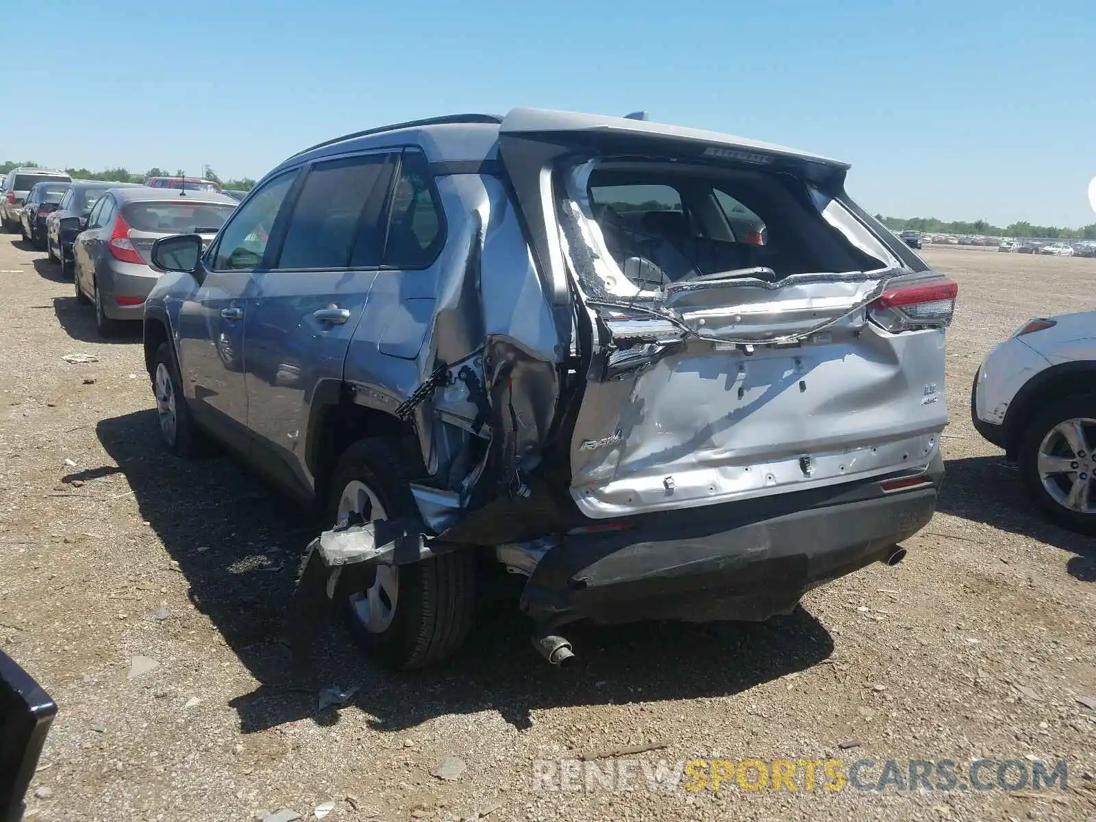 3 Photograph of a damaged car JTMF1RFV2KD510974 TOYOTA RAV4 2019