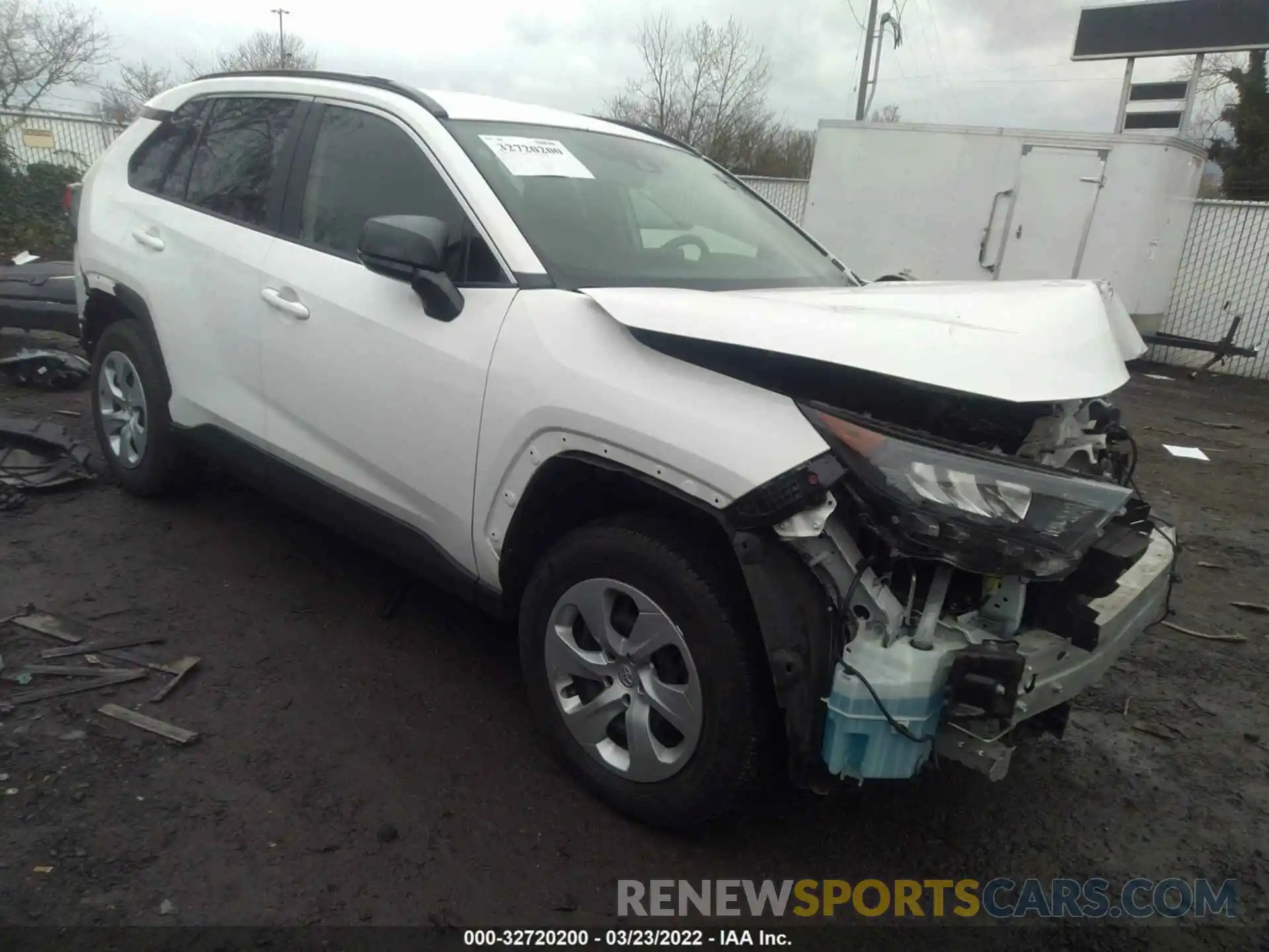 1 Photograph of a damaged car JTMF1RFV2KJ001176 TOYOTA RAV4 2019