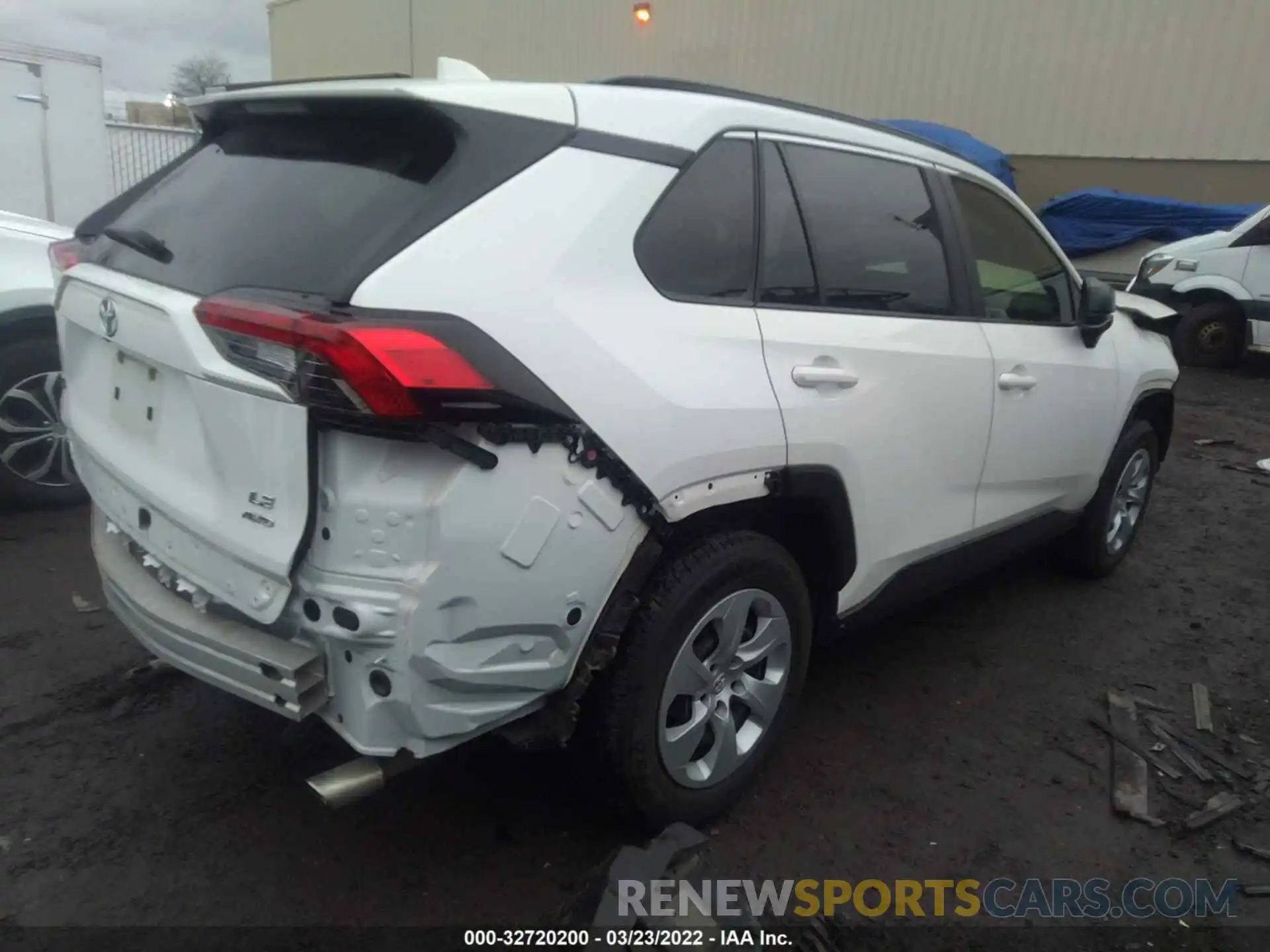 4 Фотография поврежденного автомобиля JTMF1RFV2KJ001176 TOYOTA RAV4 2019