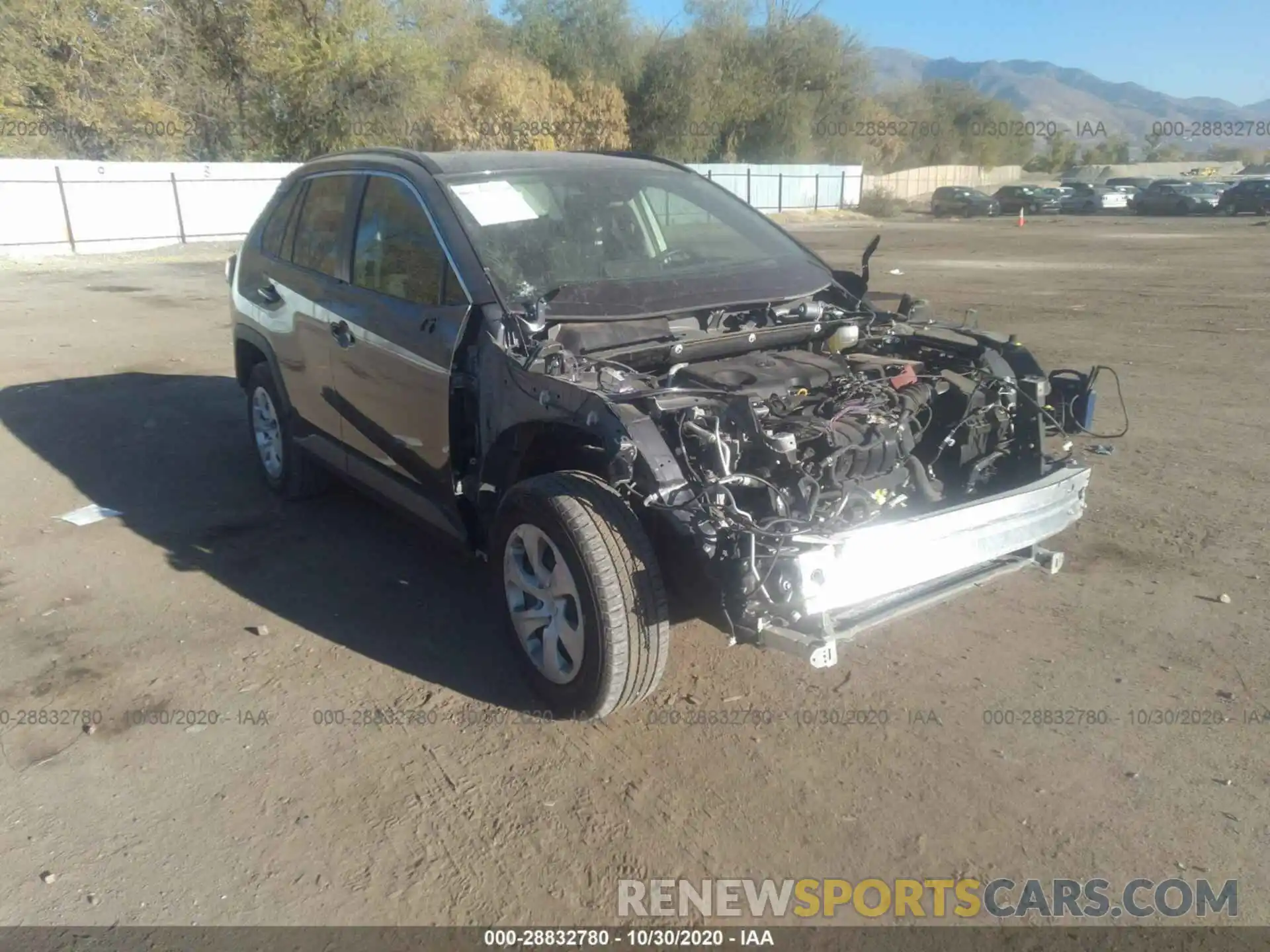 1 Photograph of a damaged car JTMF1RFV2KJ002795 TOYOTA RAV4 2019