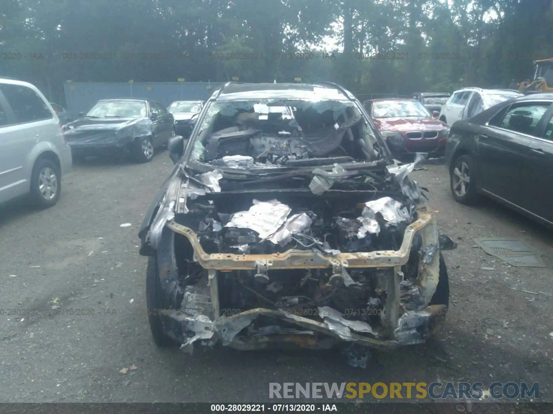 6 Photograph of a damaged car JTMF1RFV2KJ004465 TOYOTA RAV4 2019