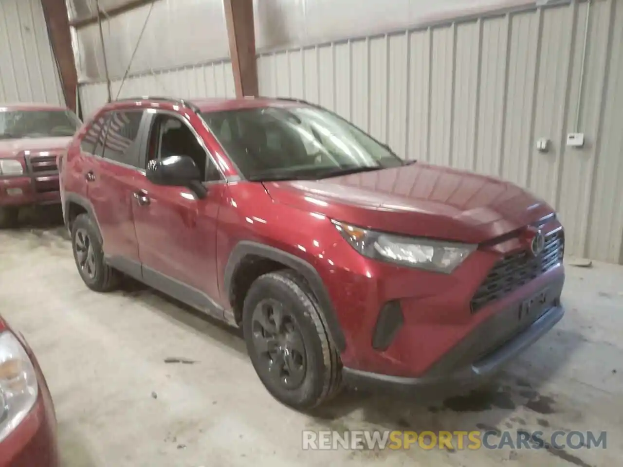 1 Photograph of a damaged car JTMF1RFV2KJ011111 TOYOTA RAV4 2019