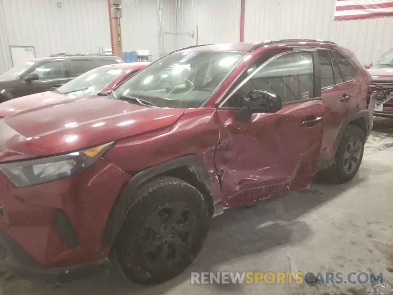 9 Photograph of a damaged car JTMF1RFV2KJ011111 TOYOTA RAV4 2019