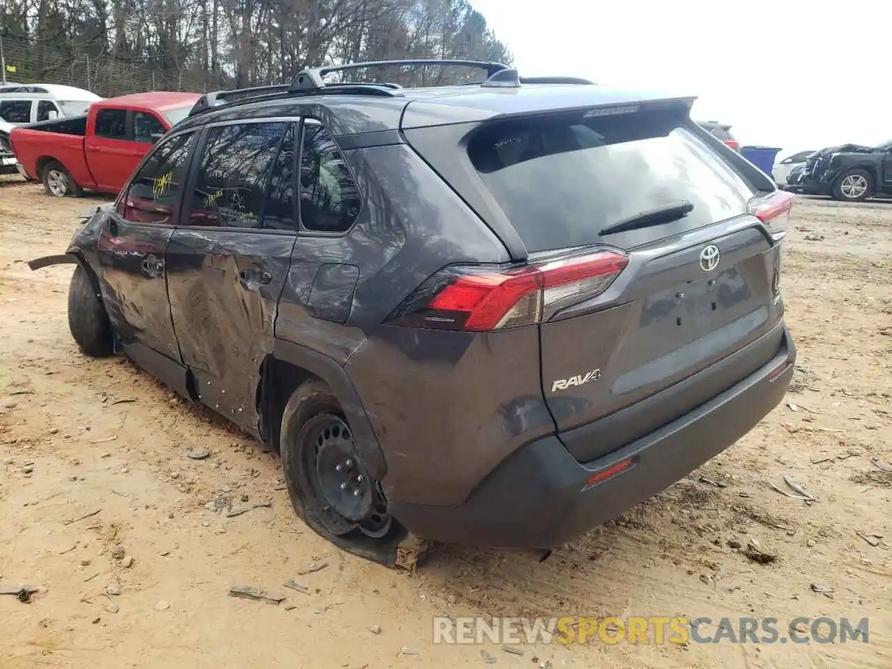 3 Photograph of a damaged car JTMF1RFV2KJ017457 TOYOTA RAV4 2019