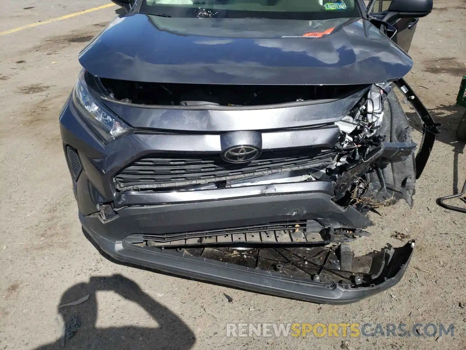 7 Photograph of a damaged car JTMF1RFV3KD002626 TOYOTA RAV4 2019