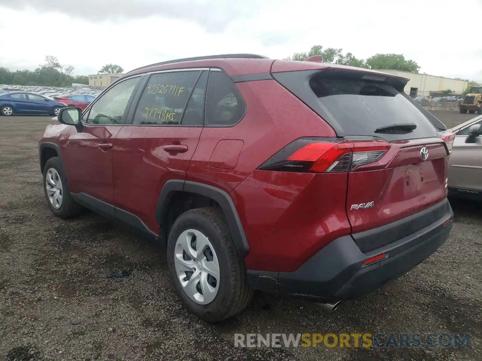 3 Photograph of a damaged car JTMF1RFV3KD008751 TOYOTA RAV4 2019