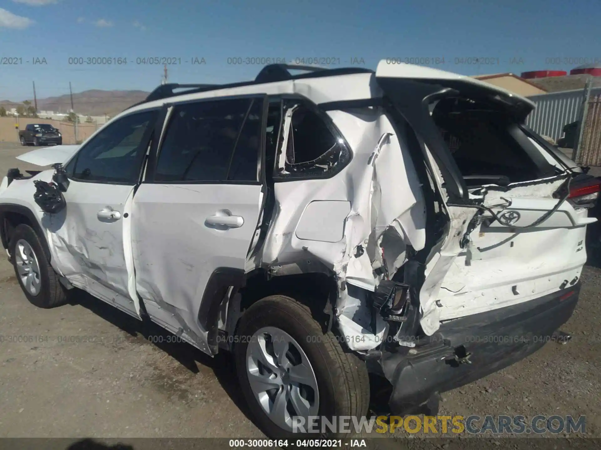 6 Фотография поврежденного автомобиля JTMF1RFV3KD015277 TOYOTA RAV4 2019