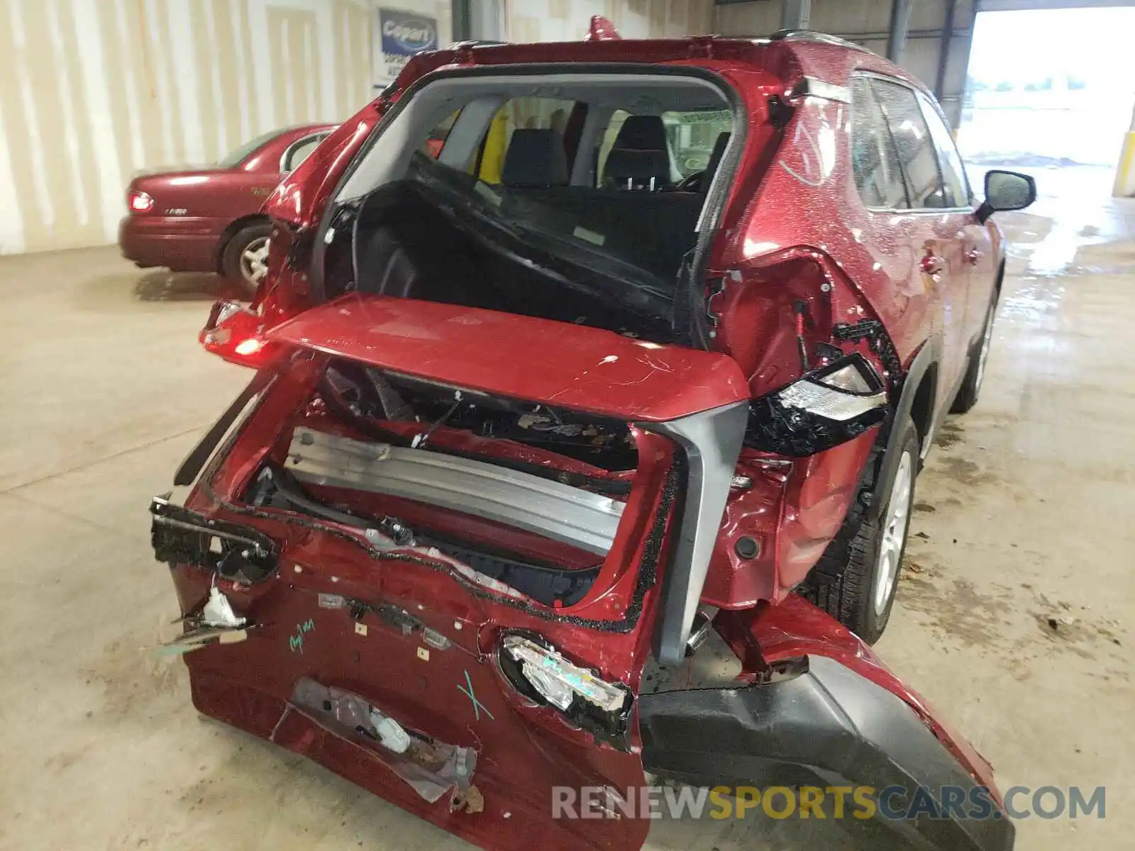 9 Photograph of a damaged car JTMF1RFV3KD016705 TOYOTA RAV4 2019