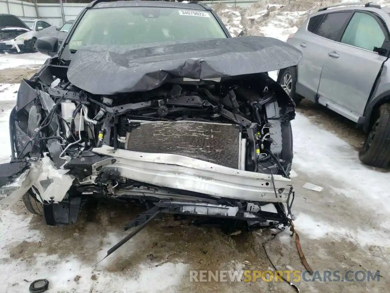 9 Photograph of a damaged car JTMF1RFV3KD026666 TOYOTA RAV4 2019