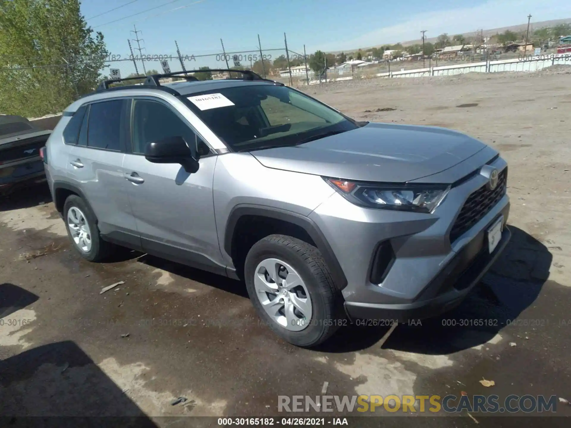 1 Photograph of a damaged car JTMF1RFV3KD029051 TOYOTA RAV4 2019