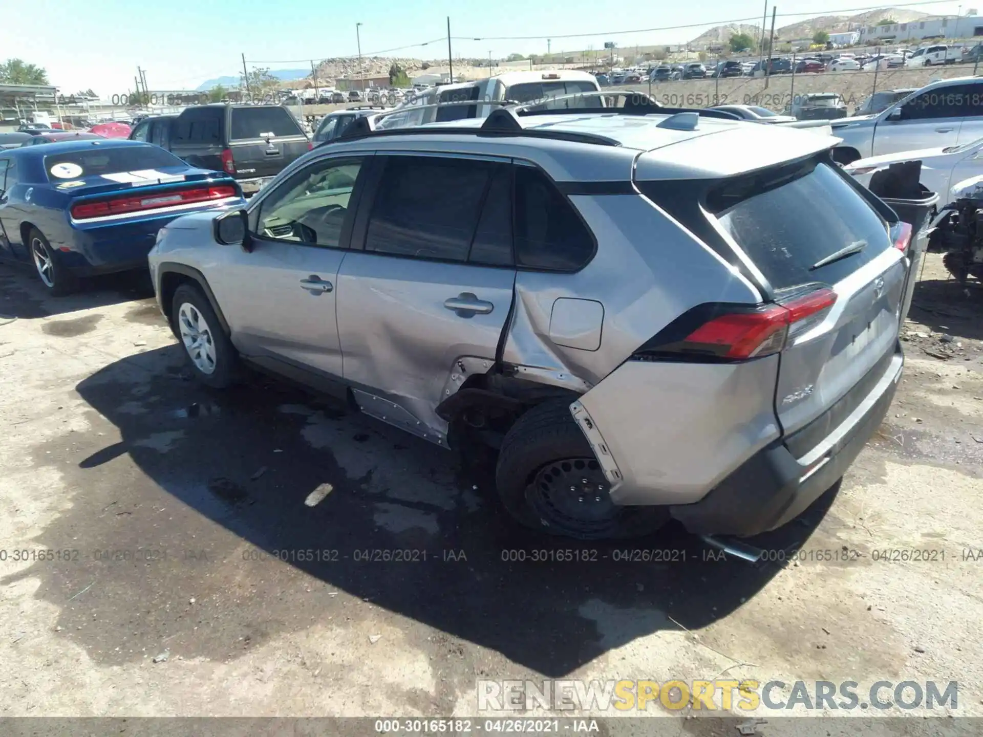 3 Photograph of a damaged car JTMF1RFV3KD029051 TOYOTA RAV4 2019