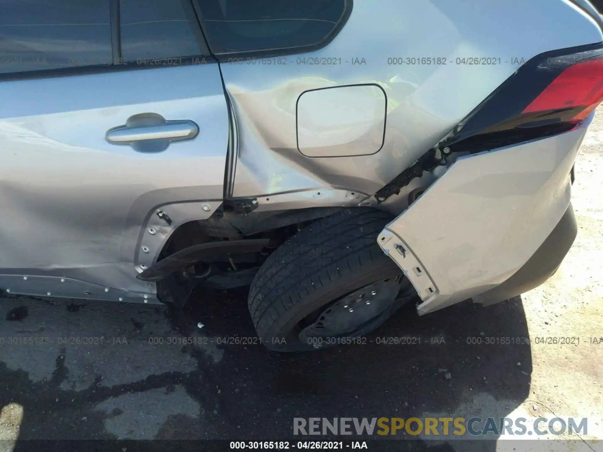 6 Photograph of a damaged car JTMF1RFV3KD029051 TOYOTA RAV4 2019