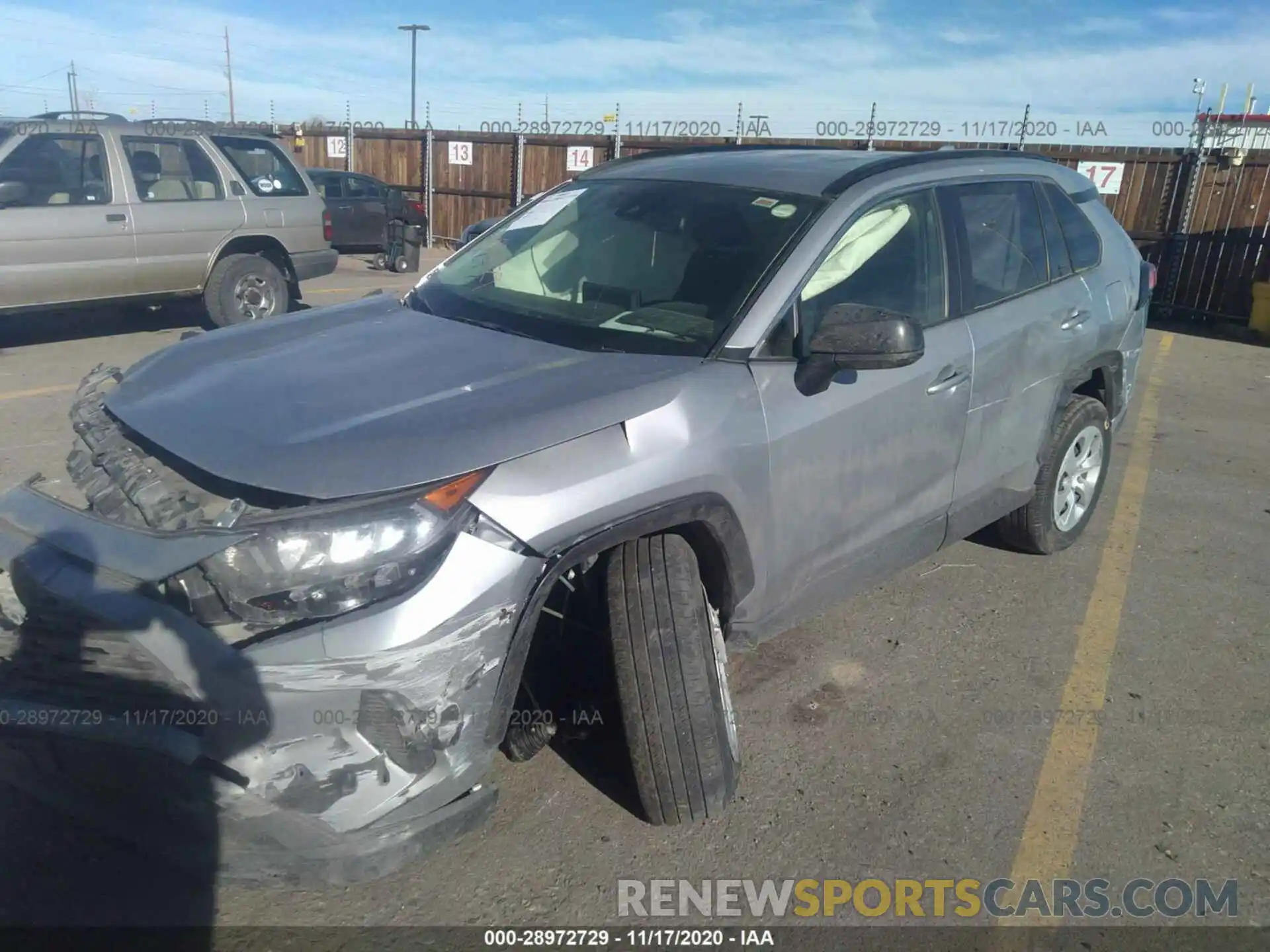 2 Photograph of a damaged car JTMF1RFV3KD034542 TOYOTA RAV4 2019