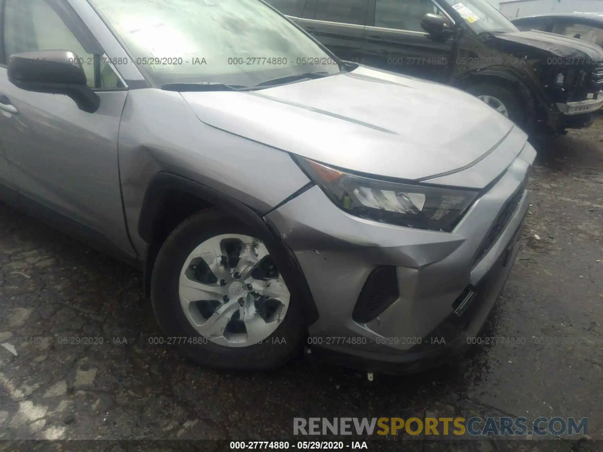 6 Фотография поврежденного автомобиля JTMF1RFV3KD046187 TOYOTA RAV4 2019