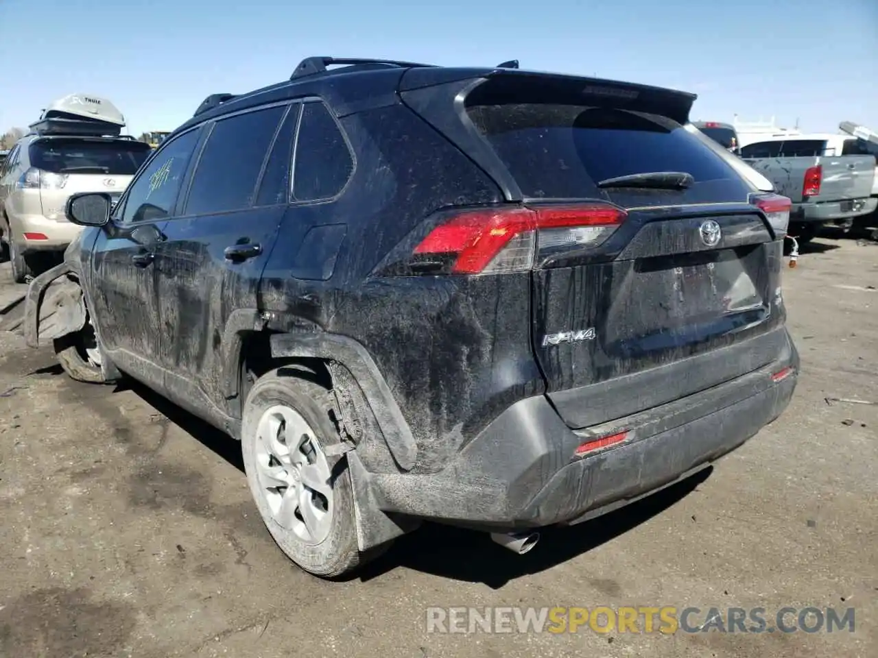 3 Photograph of a damaged car JTMF1RFV3KD046626 TOYOTA RAV4 2019