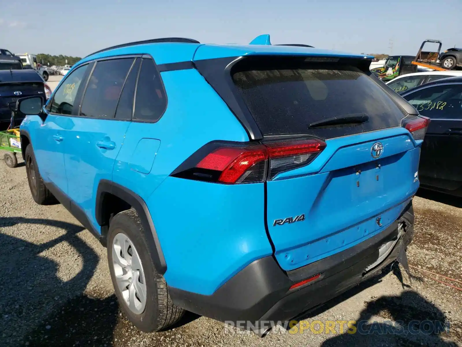 3 Фотография поврежденного автомобиля JTMF1RFV3KD500227 TOYOTA RAV4 2019