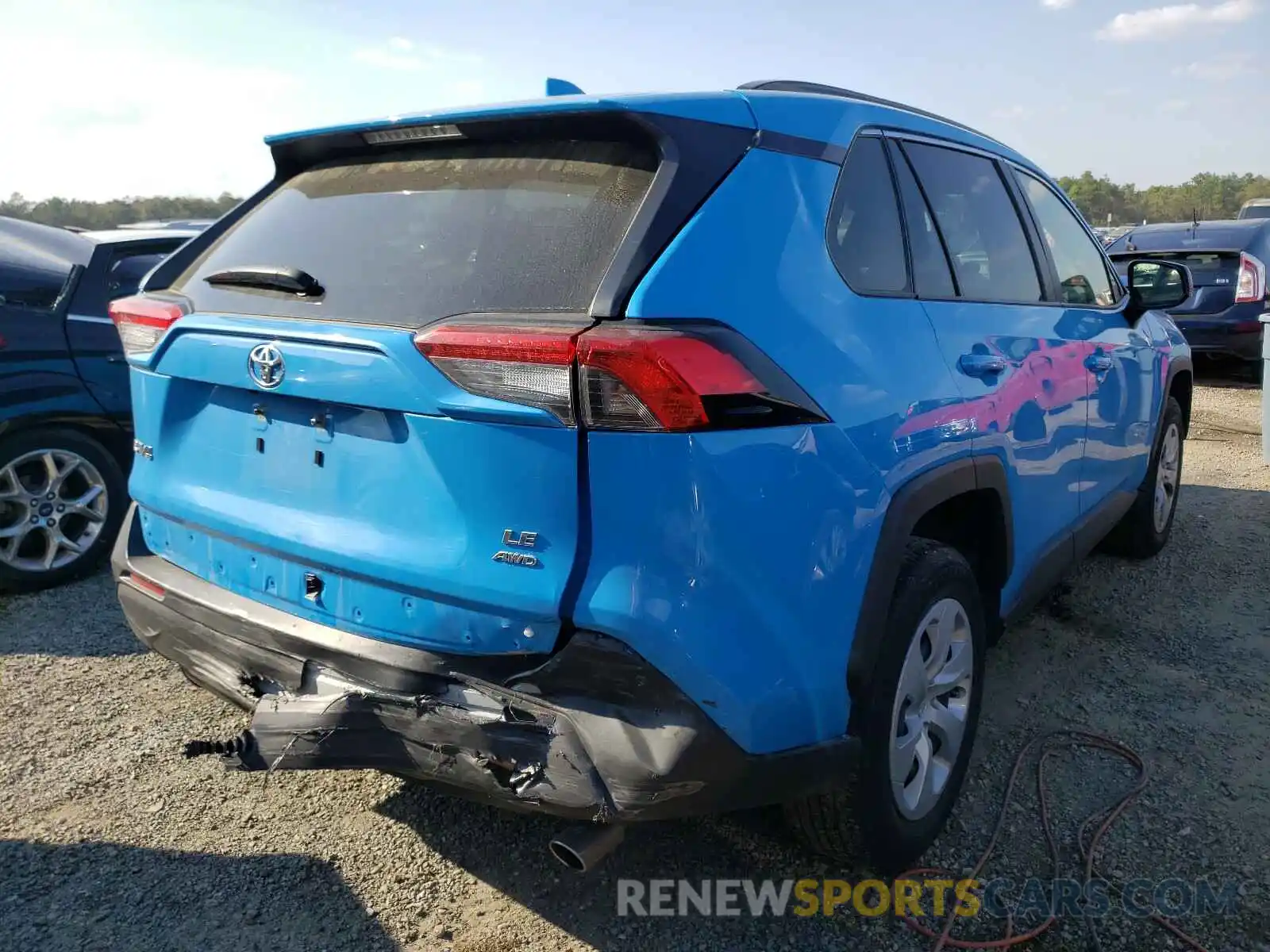 4 Photograph of a damaged car JTMF1RFV3KD500227 TOYOTA RAV4 2019