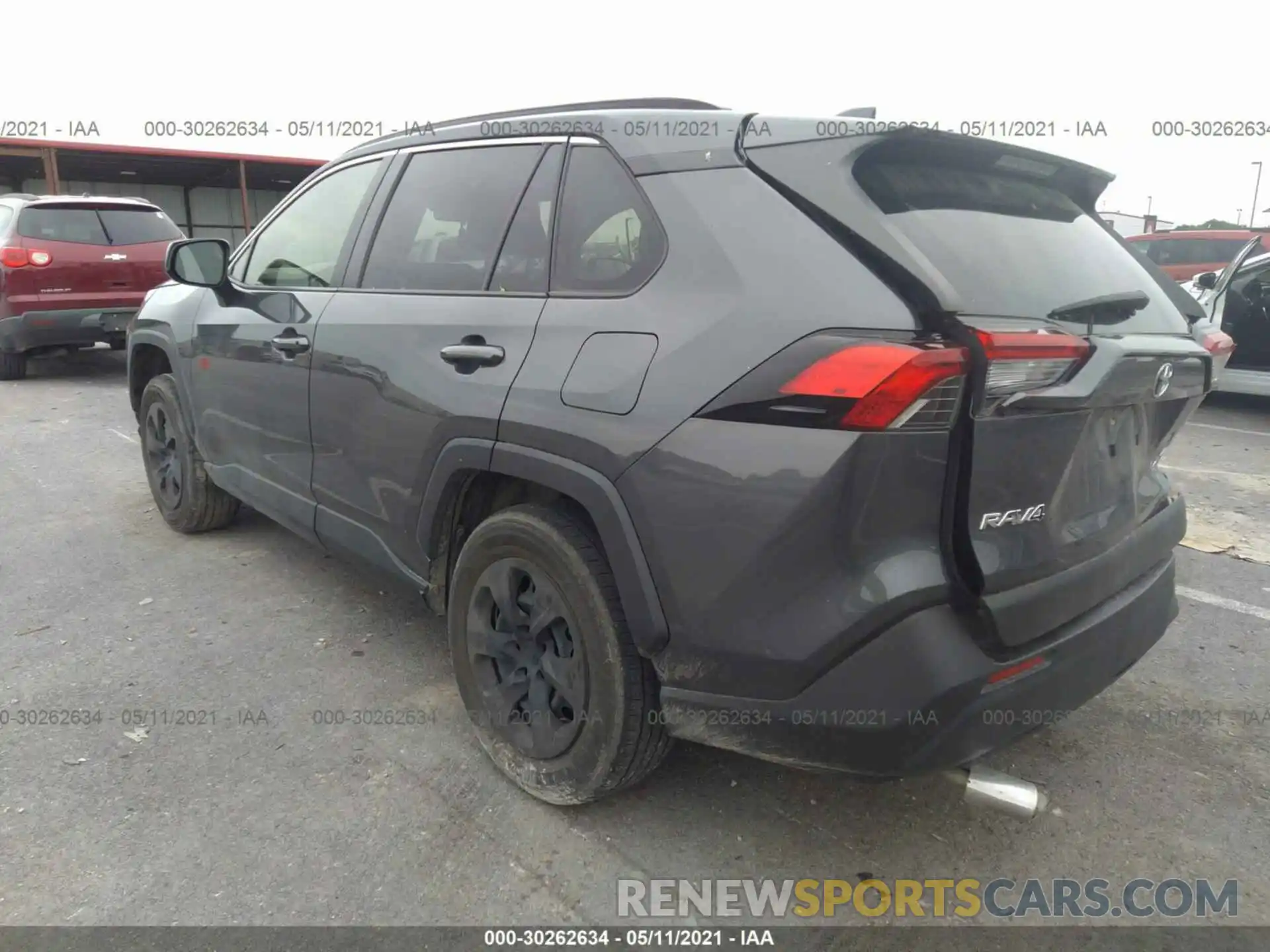 3 Фотография поврежденного автомобиля JTMF1RFV3KD501846 TOYOTA RAV4 2019