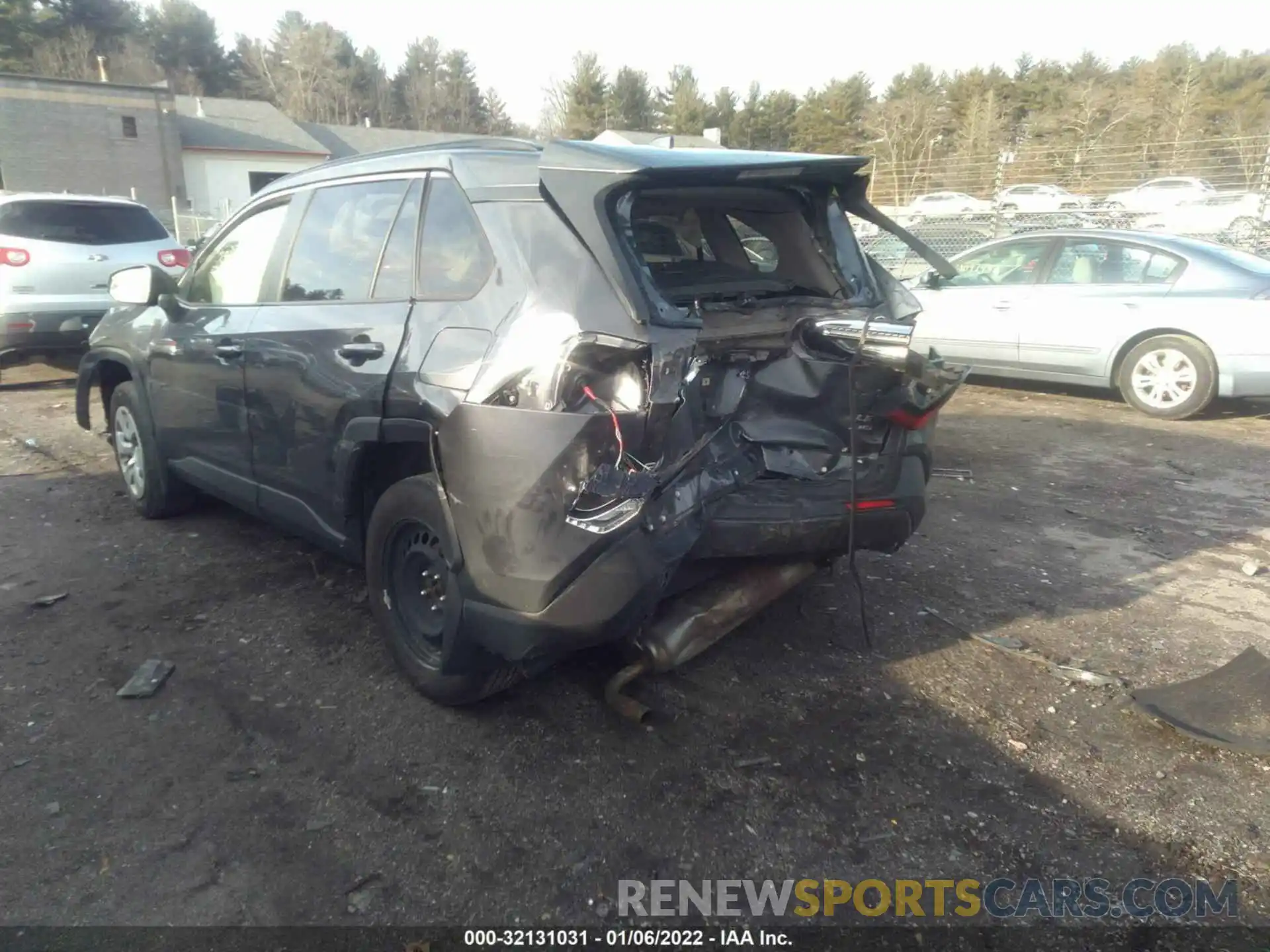 3 Фотография поврежденного автомобиля JTMF1RFV3KD517058 TOYOTA RAV4 2019